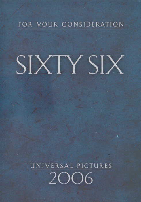 Sixty Six FYC PAL DVD VIDEO MOVIE Charlie Clark Nick Shirm Drewson comedy drama