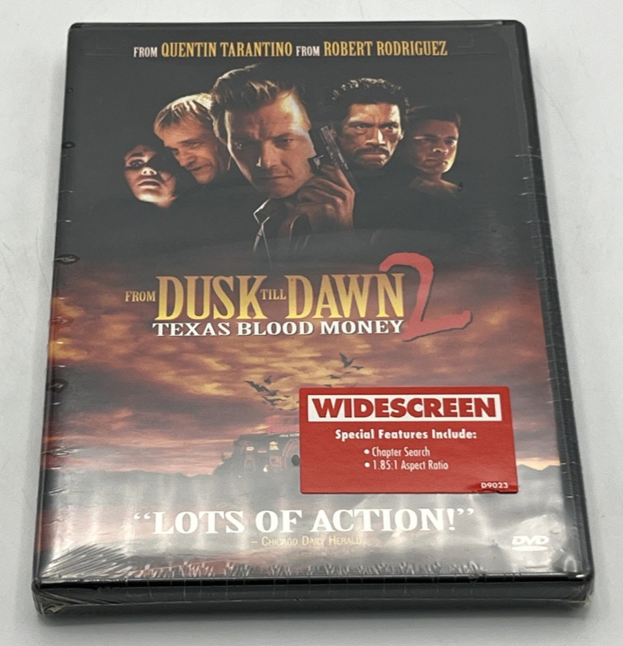 From Dusk Till Dawn 2 Texas Blood Money DVD Robert Patrick New Factory Sealed