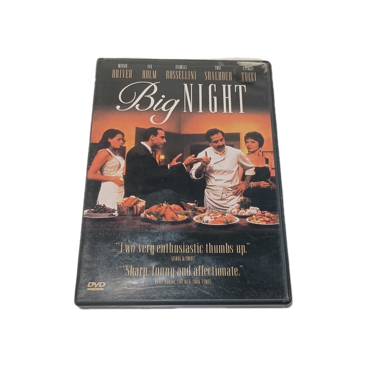 Big Night (DVD, 1996) Stanley Tucci, Minnie Driver, Isabella Rossellini