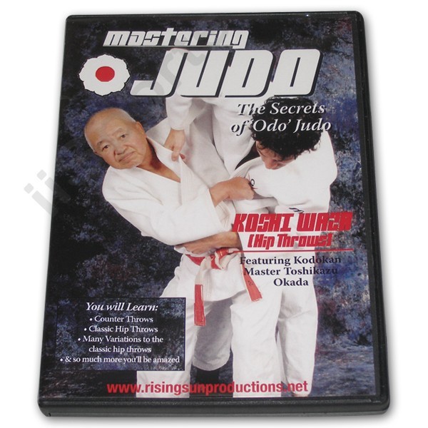 Mastering Japanese Kodokan Judo #3 Koshi Waza Hip Techniques DVD Toshikazu Okada