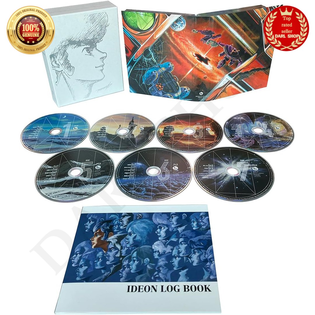 SPACE RUNAWAY IDEON Blu-ray BOX [7BD] Bluray Disc JAPANESE NEW