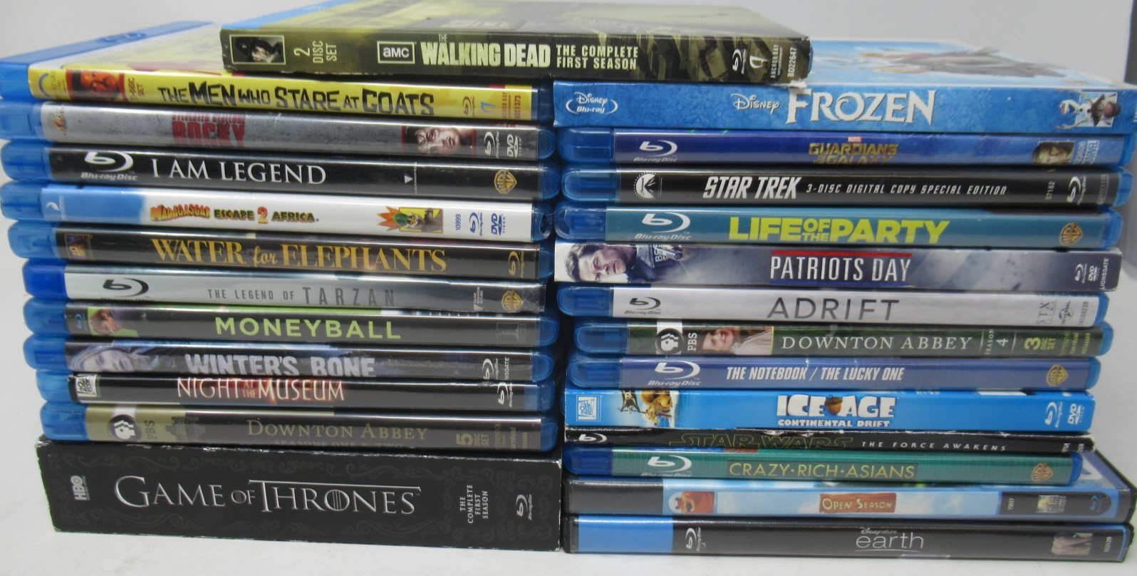 25 BLU-RAY MOVIE LOT, MIX DRAMA, ACTION, KIDS, FAMILY, COMEDY TV SHOWS GRD A #3
