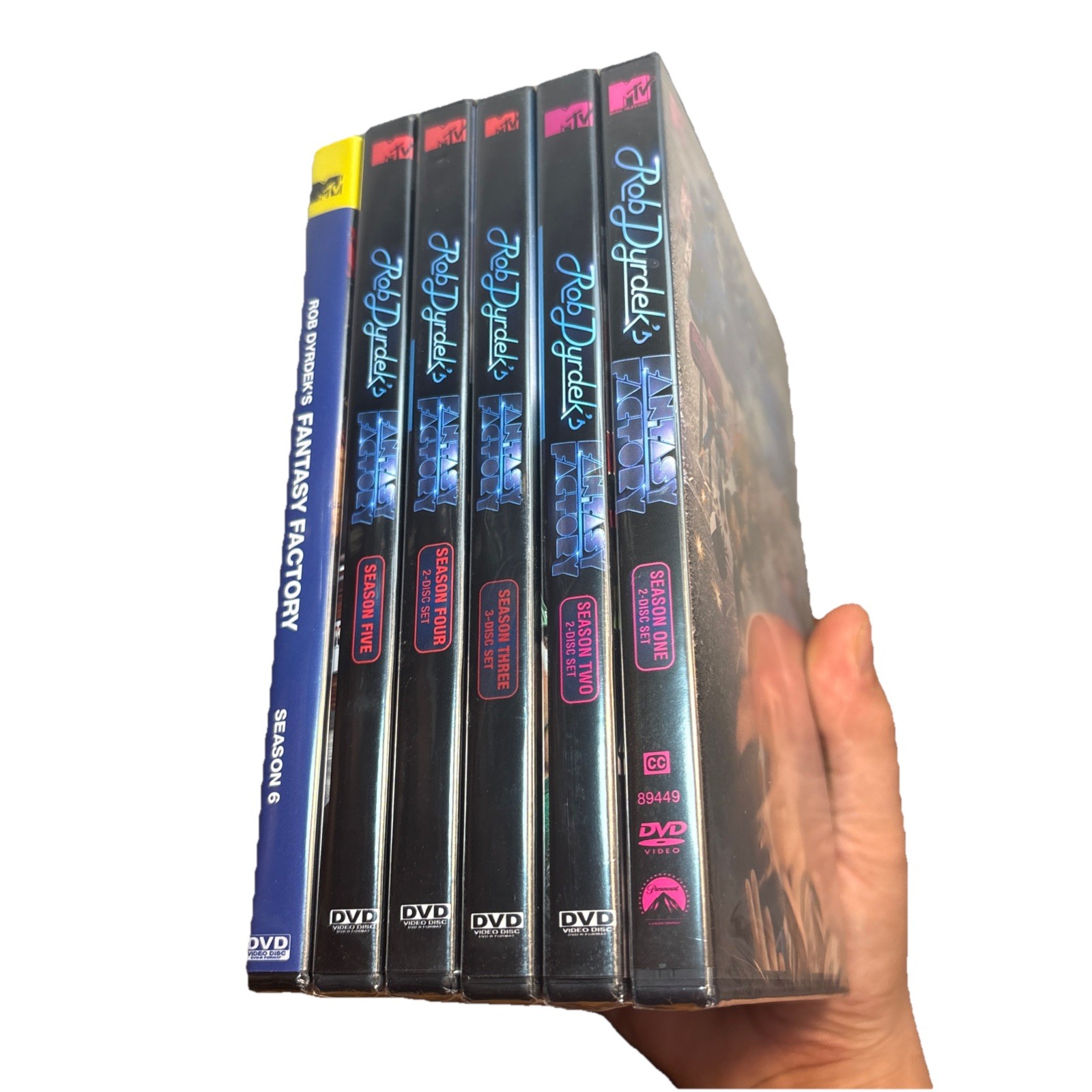 Rob Dyrdek’s Fantasy Factory DVD Lot Season’s 1-6 Season 1 2 3 4 5 6 Brand New