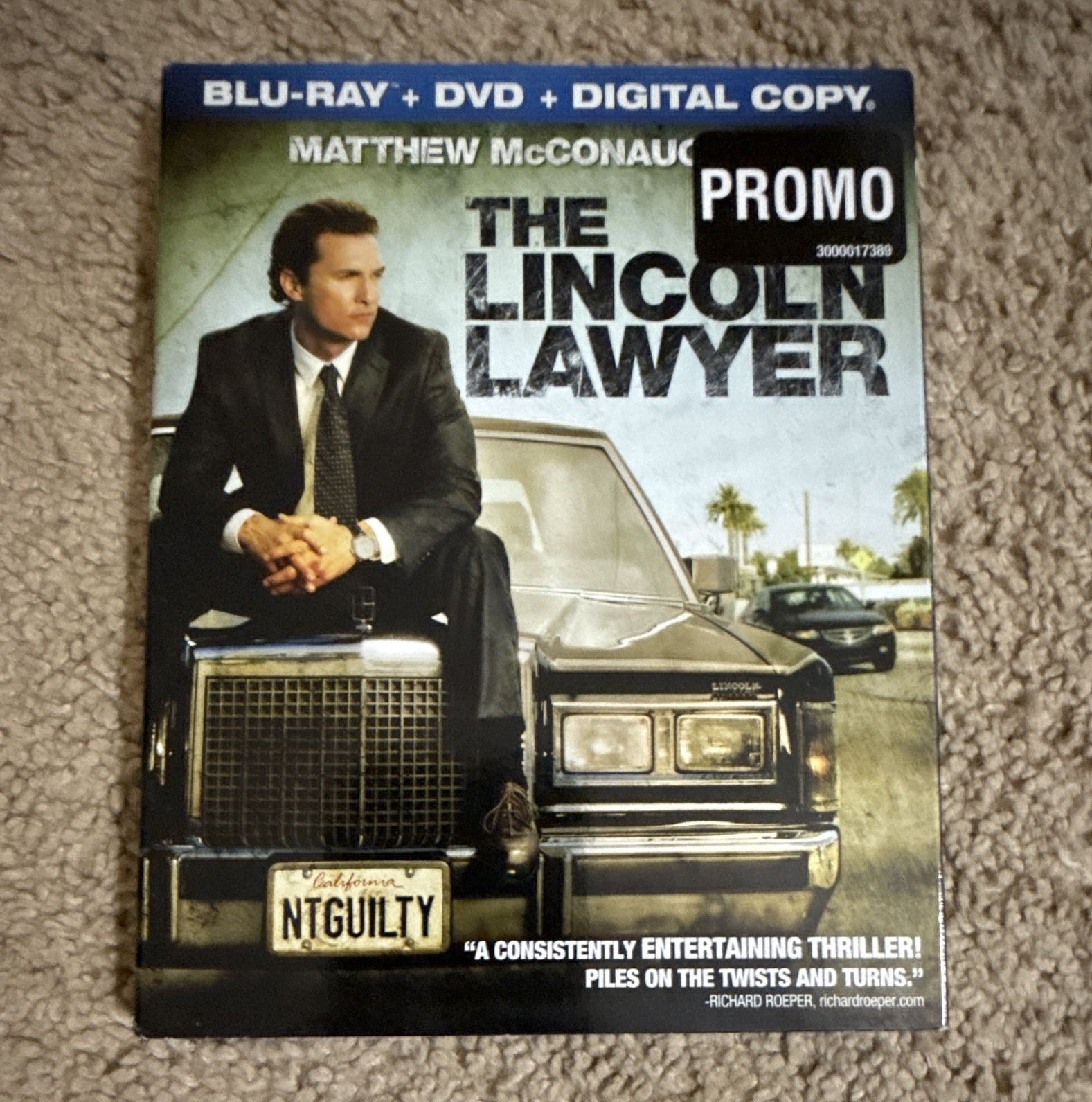 Lionsgate The Lincoln Lawyer Blu-ray+DVD+Digital R 2011 119m McConaughey
