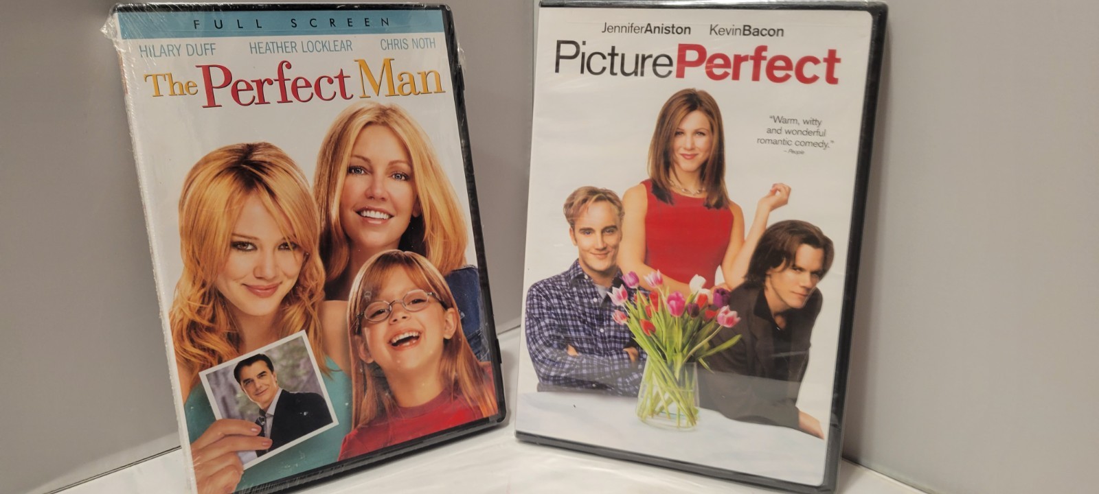 Picture Perfect (DVD, 2009, New) and The Perfect Man (Full Screen, DVD, New)M4