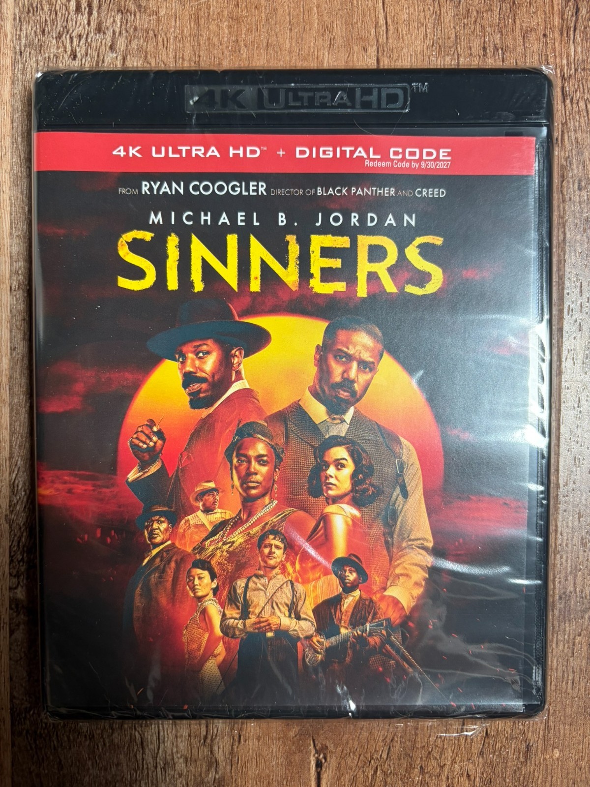 Sinners (4K UHD Blu-ray + Digital, 2025, Region Free) *BRAND NEW/SEALED*