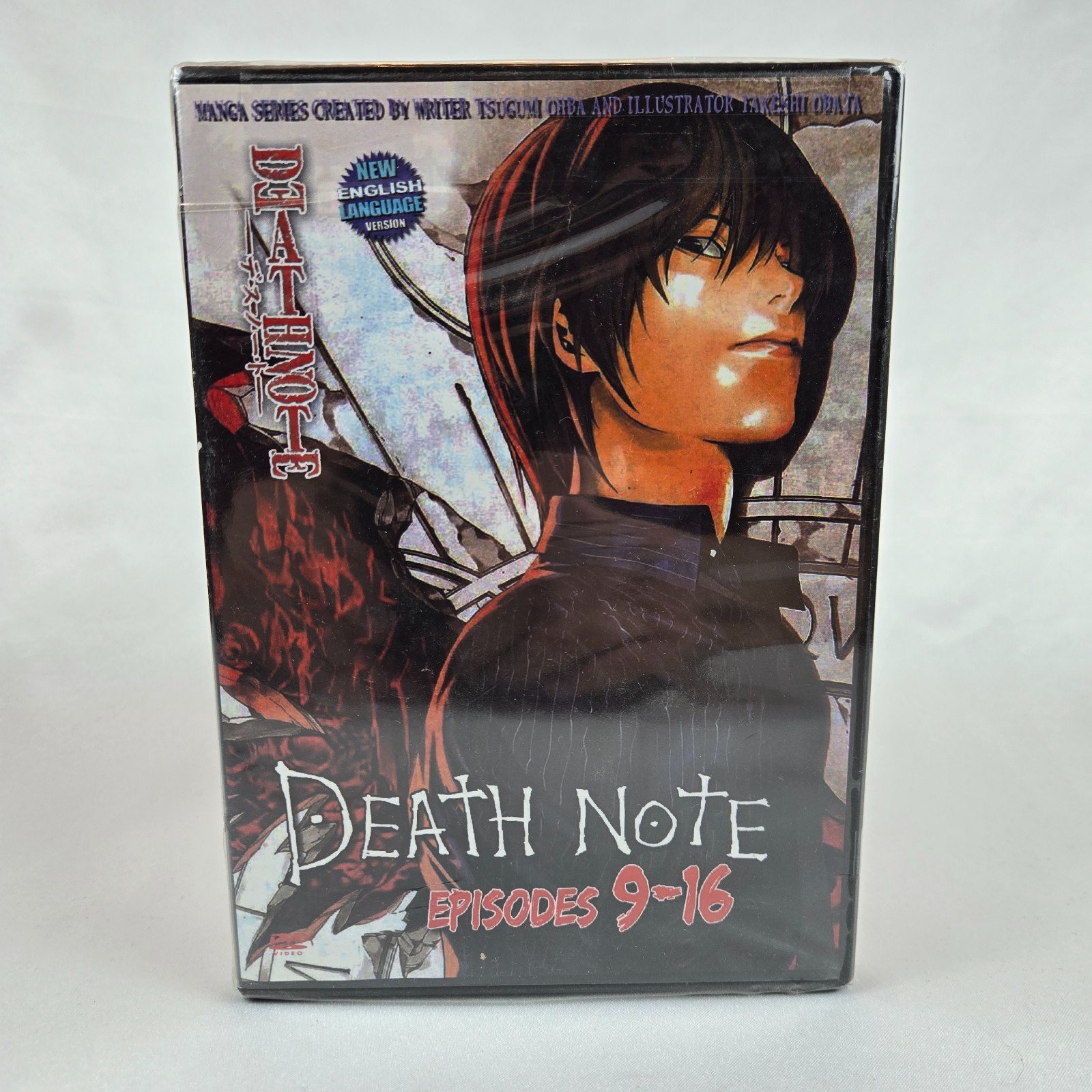 Death Note – Episodes 9-16 (DVD) English Language Version NEW Sealed