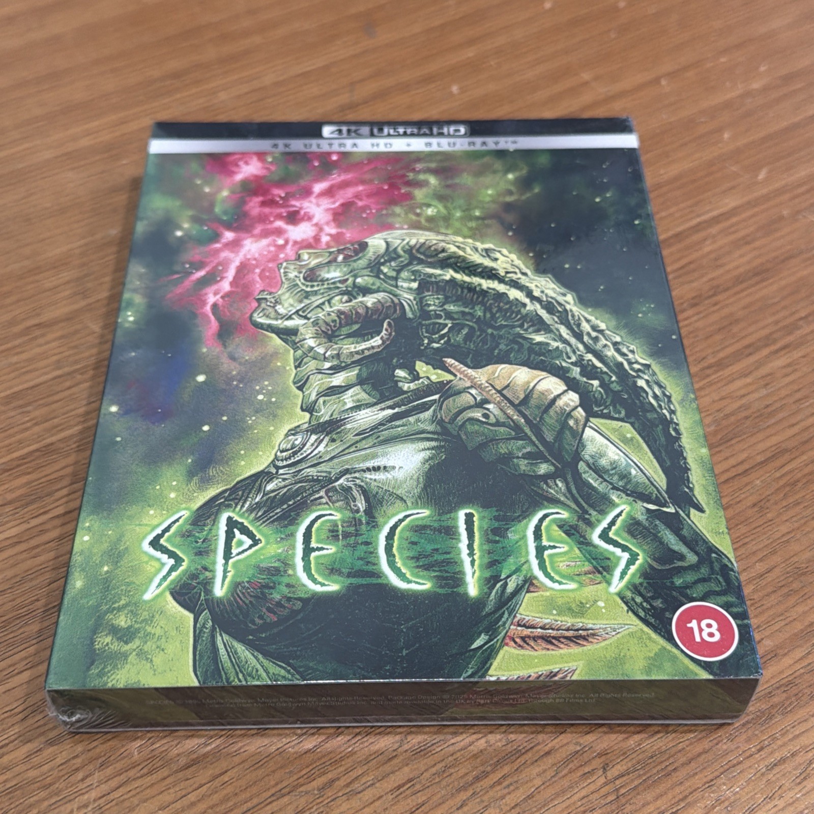 Species (Deluxe Collector’s Edition) (4K/Blu-ray, 2025) NEW Ben Kingsley horror