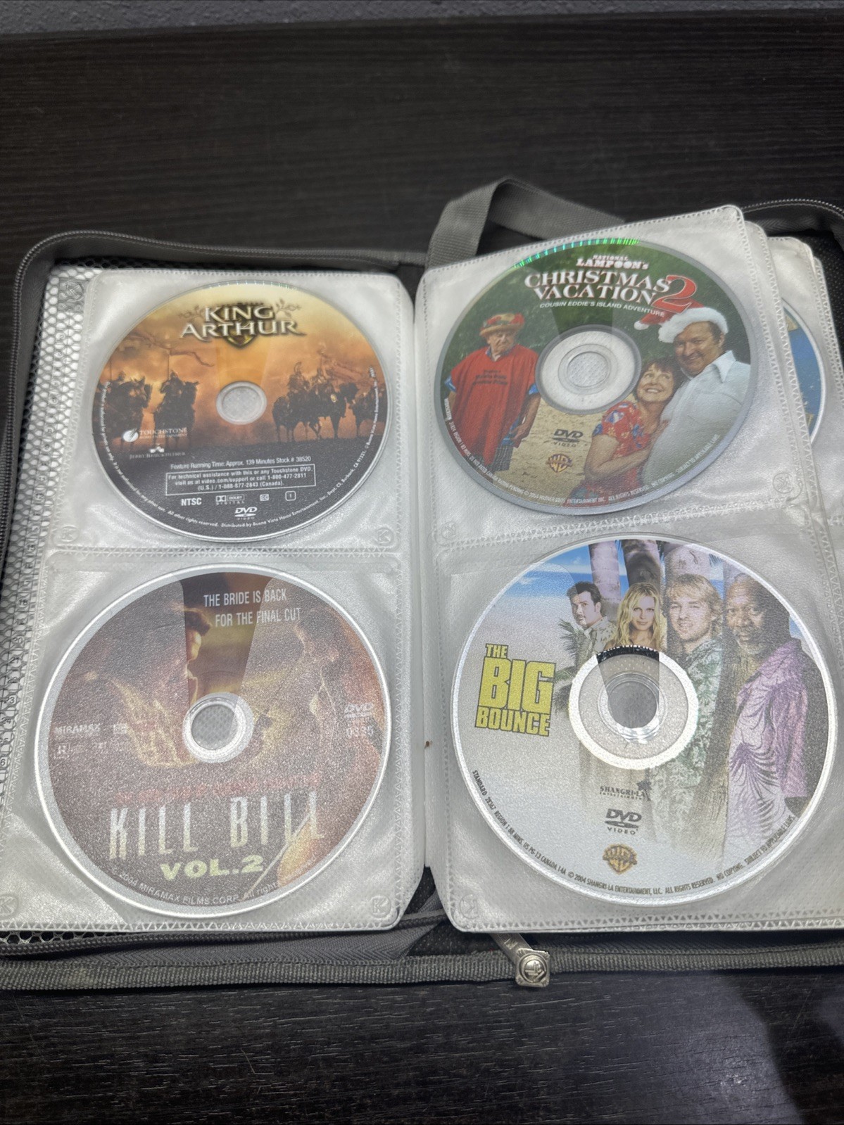DVD Lot Assorted 53 DVD’s With Case, Case Holds 80