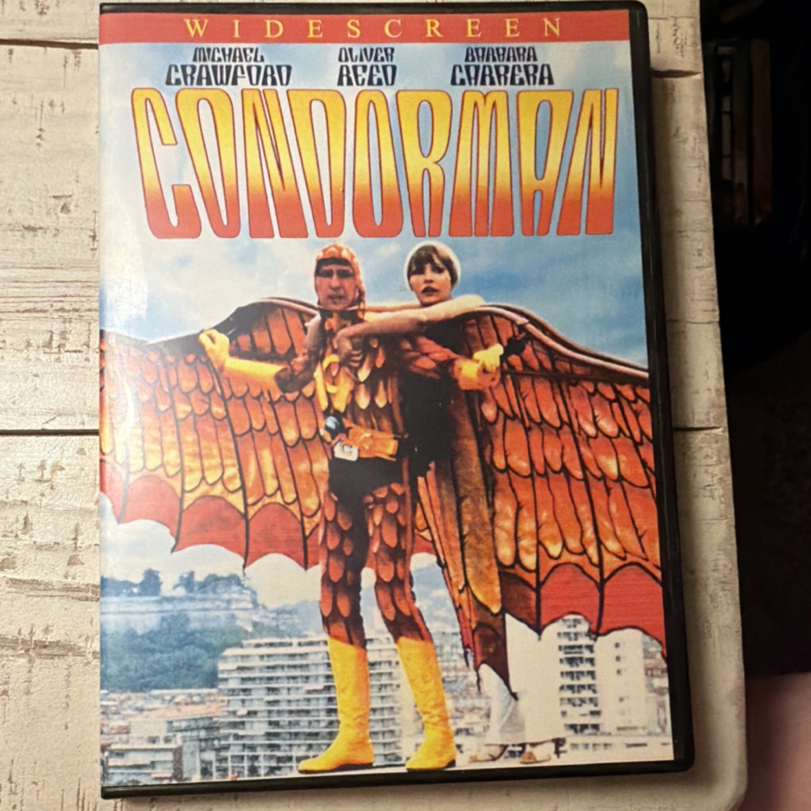 Condorman DVD PG Widescreen 90 min Michael Crawford Oliver Reed Charles Jarrott