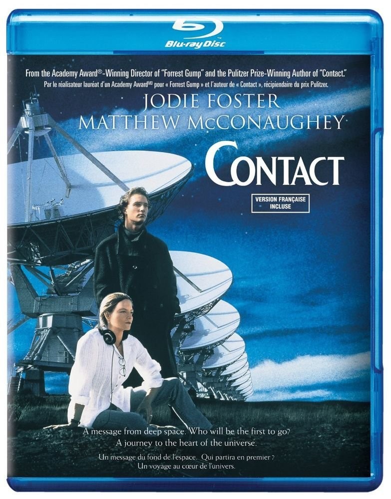 Contact (Blu-ray) Jodie Foster BRAND NEW!!! & SEALED!!!