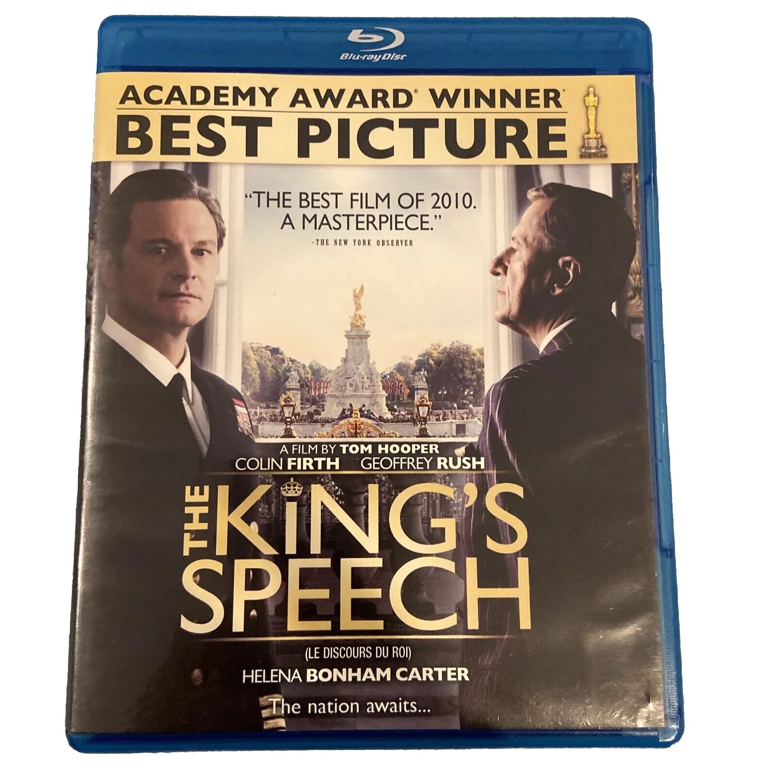 The Kings Speech Blu Ray History Drama French English Colin Firth Rush Britain