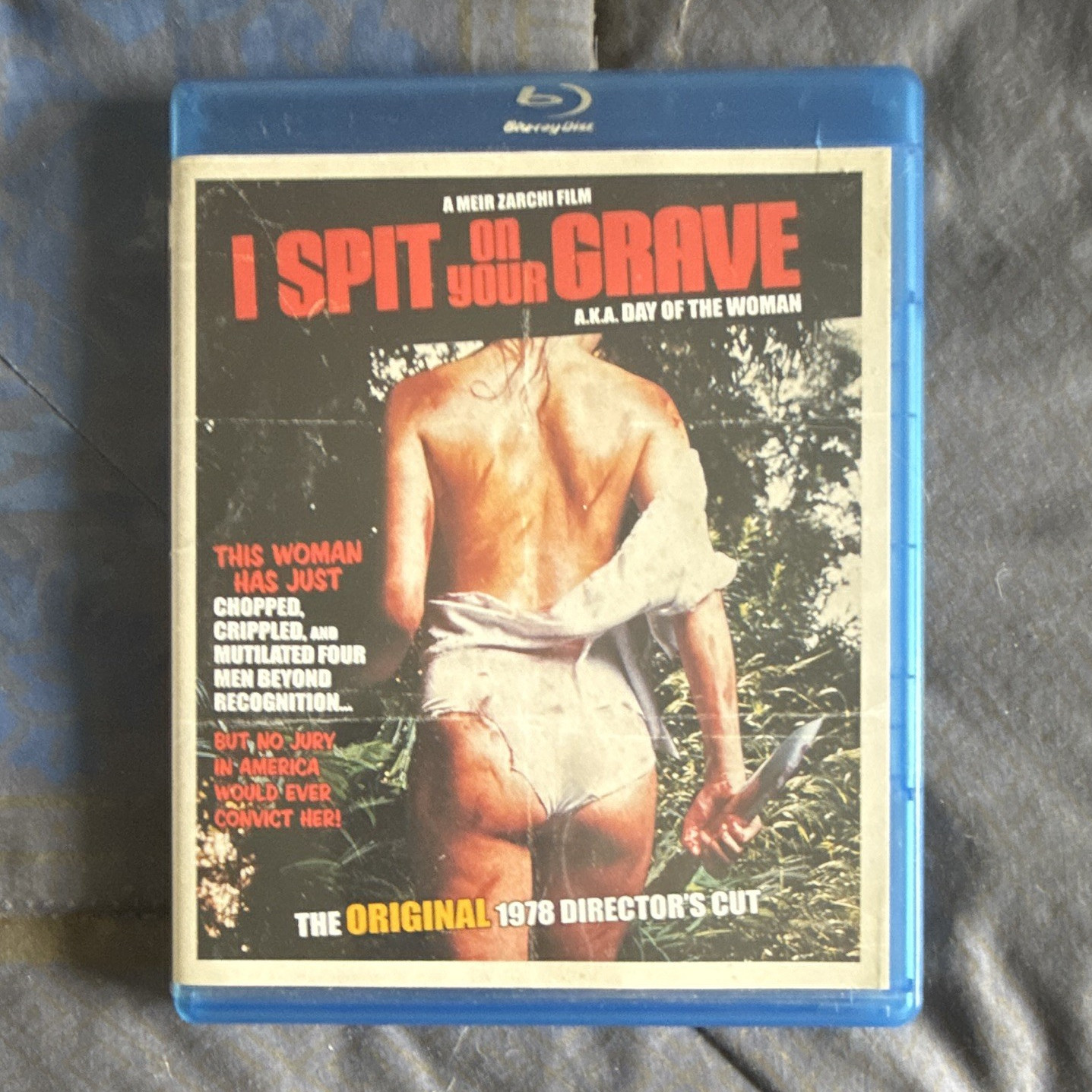 Anchor Bay I Spit on Your Grave Blu-ray Director’s Cut 1978 Widescreen NR 108m