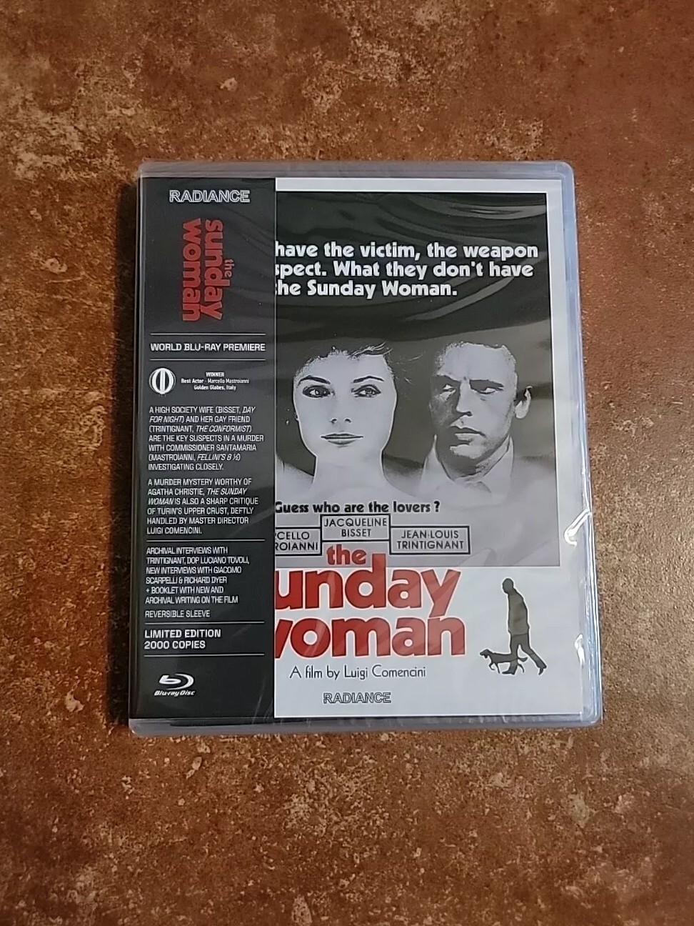 The Sunday Woman – OOP Limited Edition Blu-ray Radiance Films #4 US Region A/B