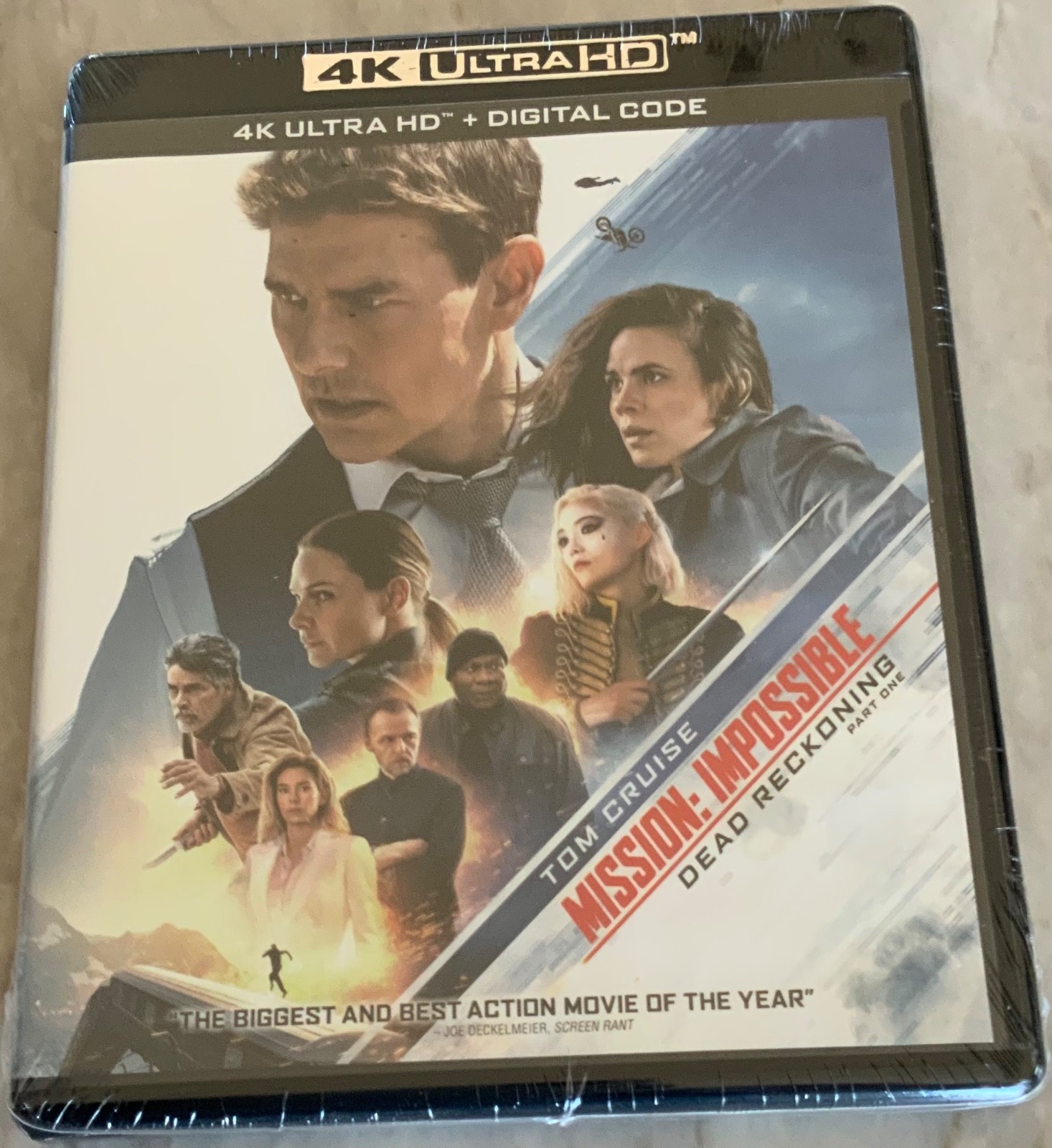 MISSION IMPOSSIBLE DEAD RECKONING PART 1 4K ULTRA HD + DIGITAL NEW