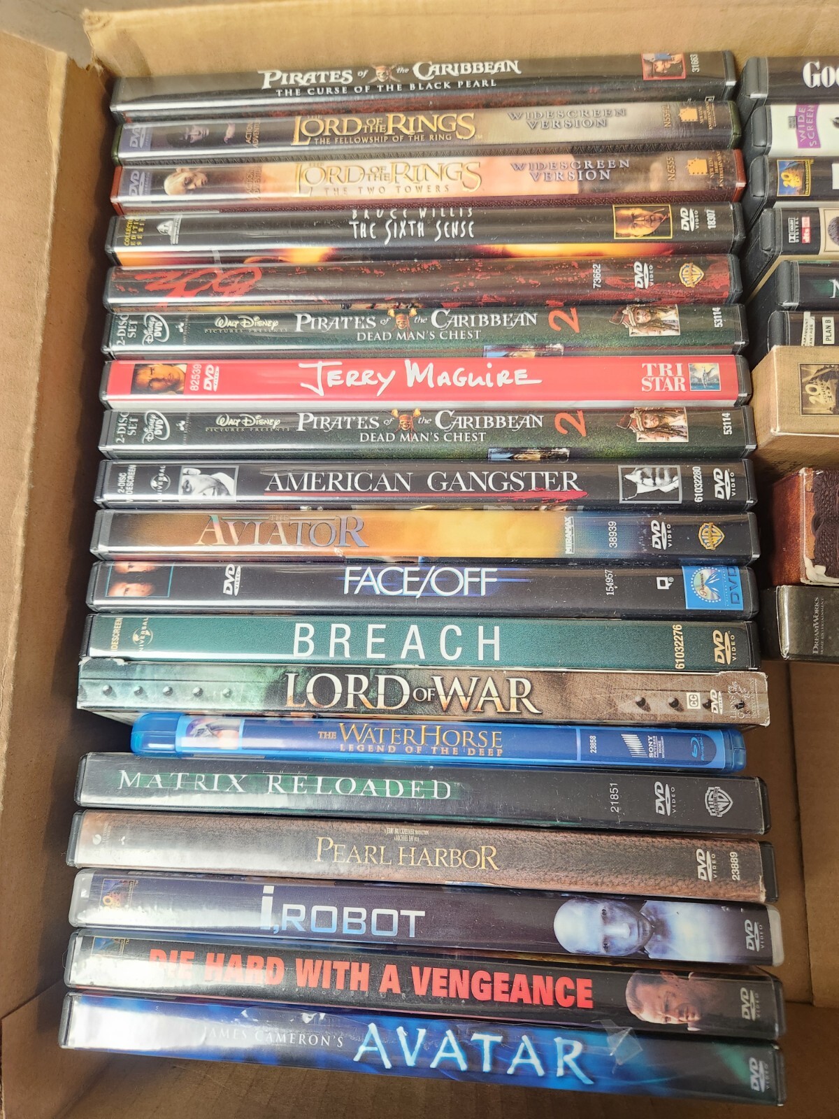 DVD Lot of 28 Action, Adventure, Pg-13 ,R DVD RANDOM MIXED LOT PG-R Used