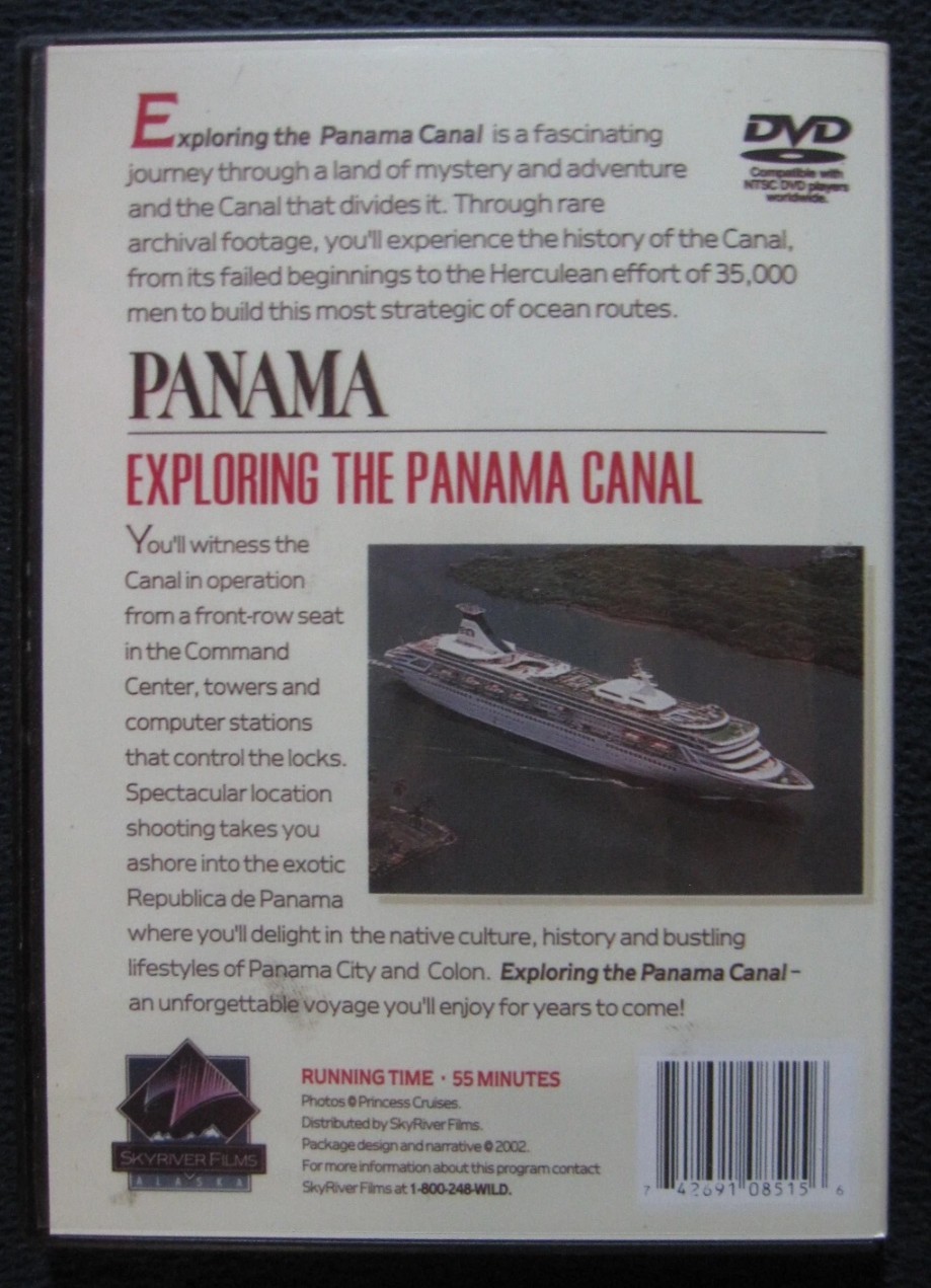 Panama: Exploring the Panama Canal [DVD] ~FREE SHIPPING!~