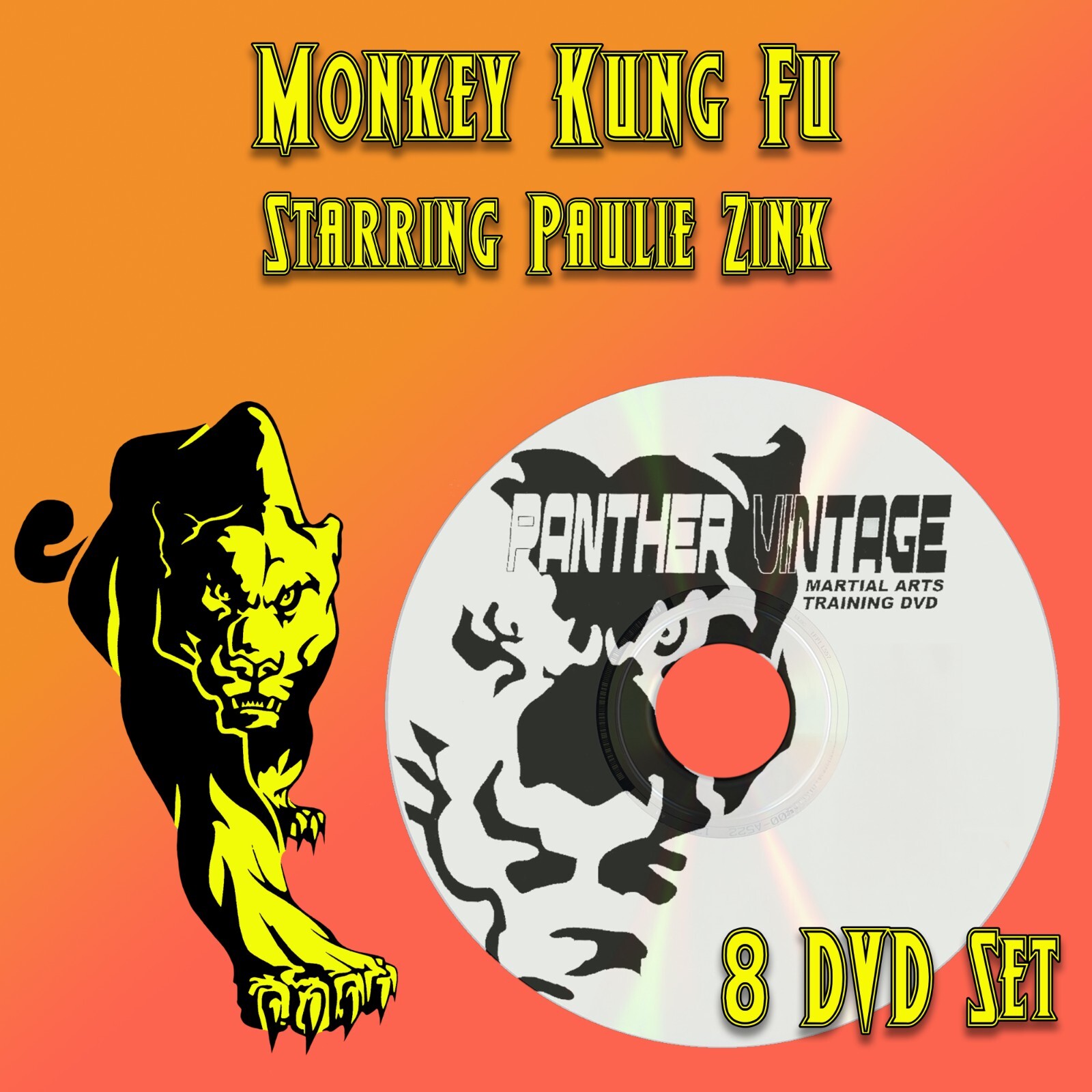 Monkey Kung Fu starring Paulie Zink (8 DVD Set)