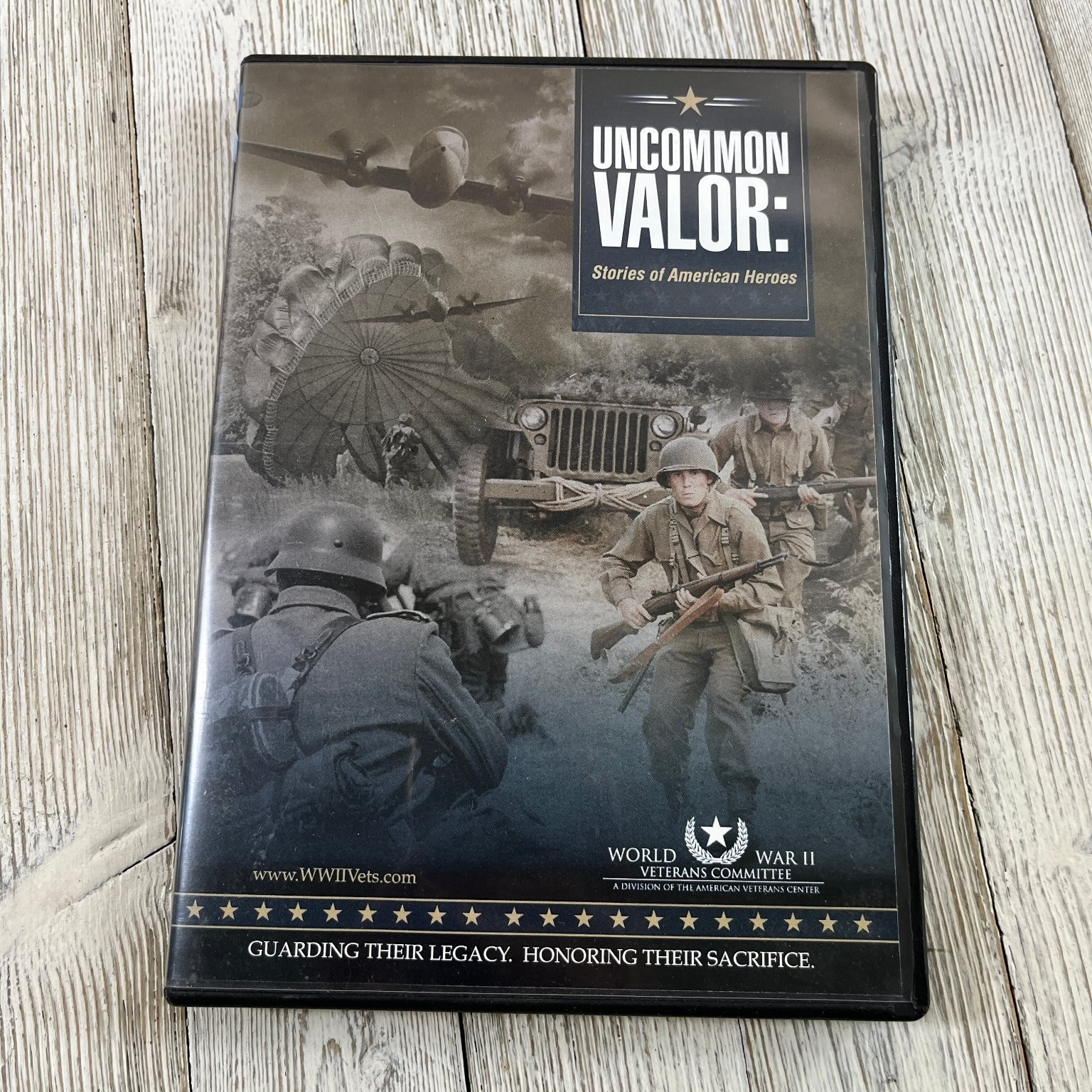 Uncommon Valor: Stories of American Heroes DVD WWII Veterans Committee