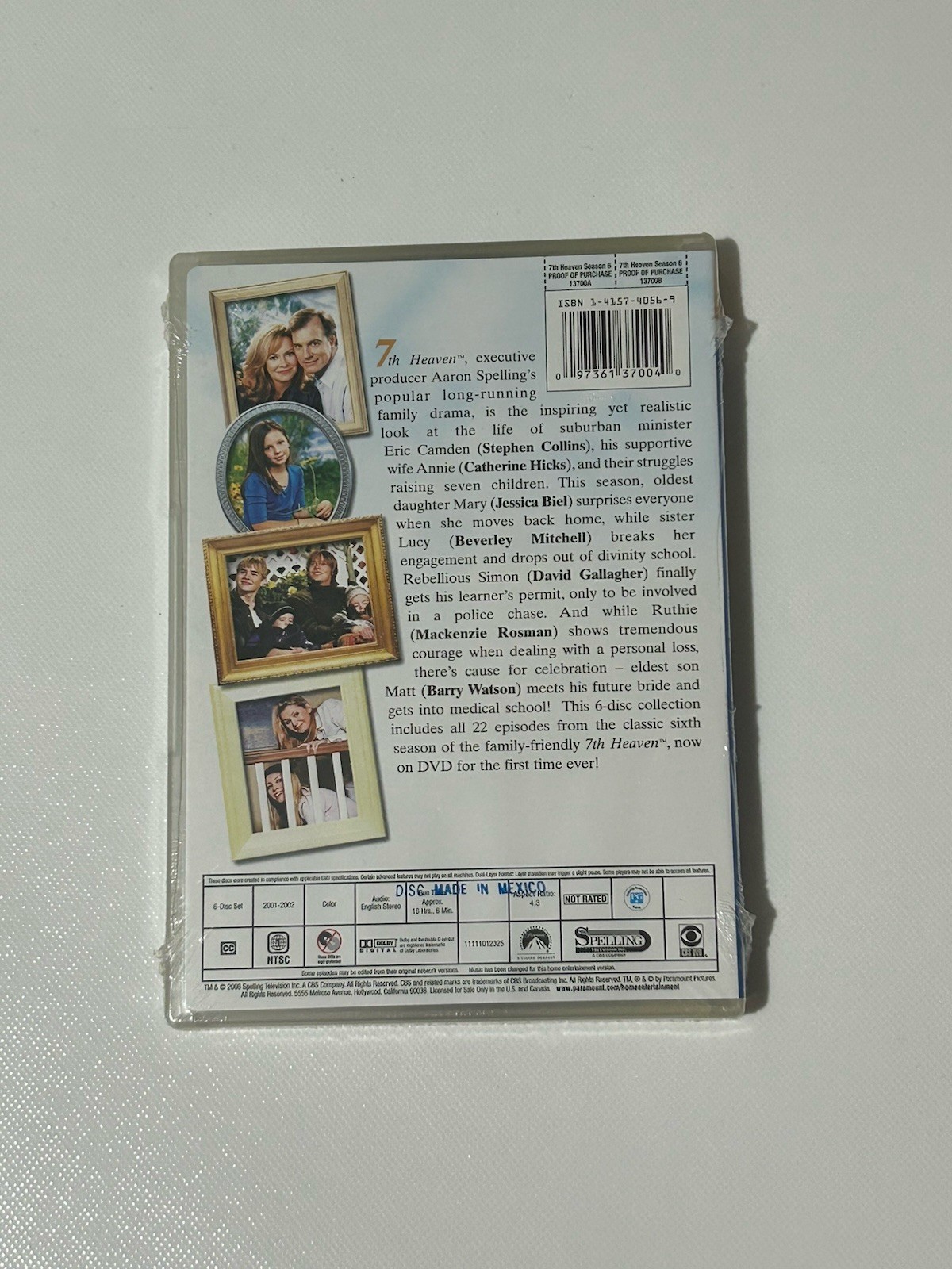 7th Heaven: DVD Complete Seasons 1 2 3 4 5 6 (new) 7 (new) 8 (new) 10 11