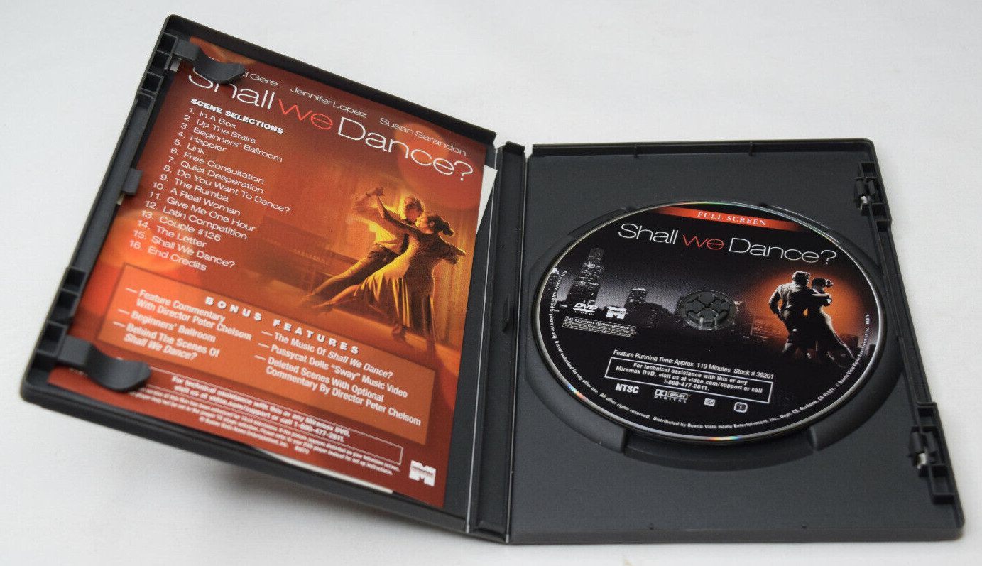 Shall We Dance (DVD, 2005, Full Frame)