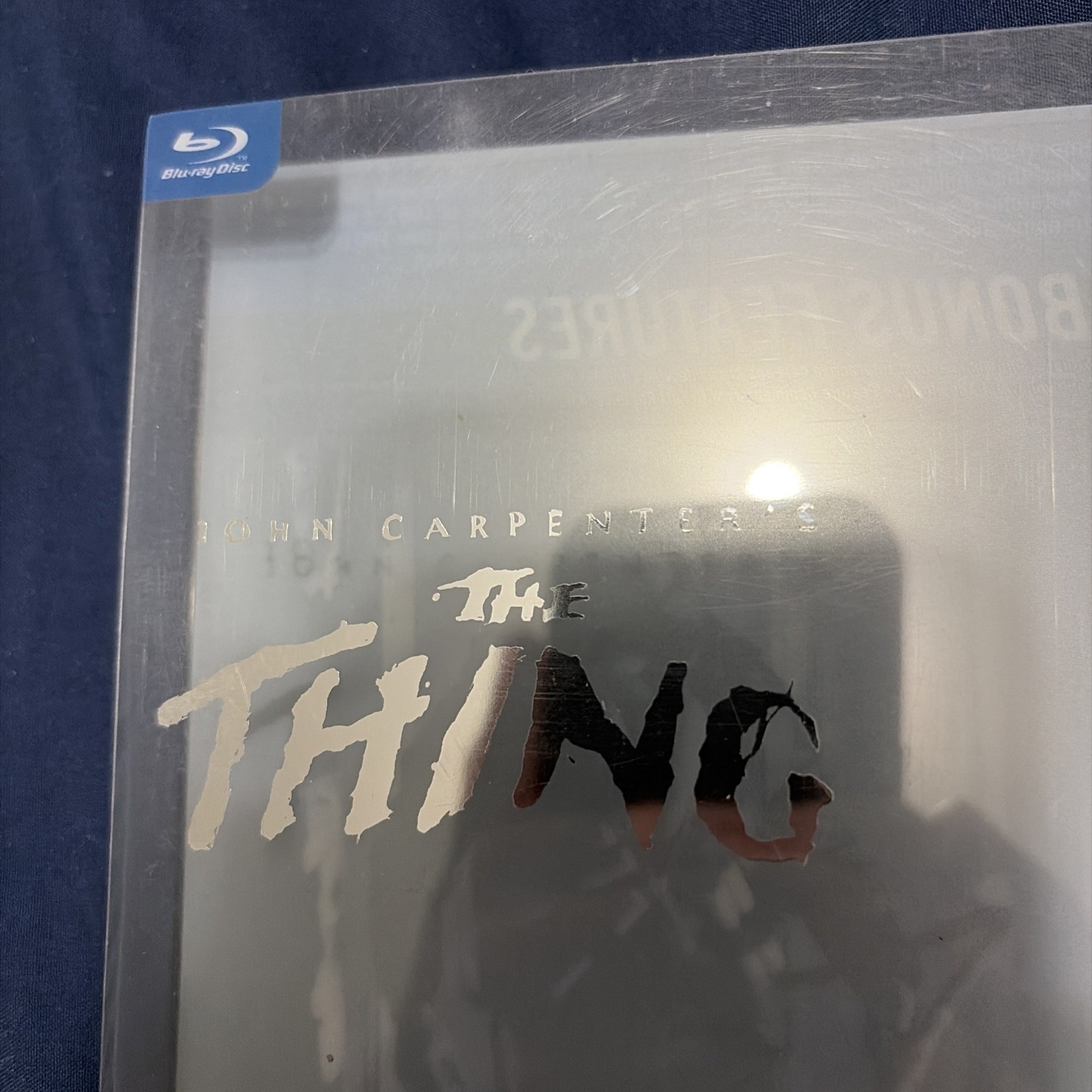 The Thing Blu-ray Mondo Exclusive Steelbook Edition with Slipcover RARE OOP USED