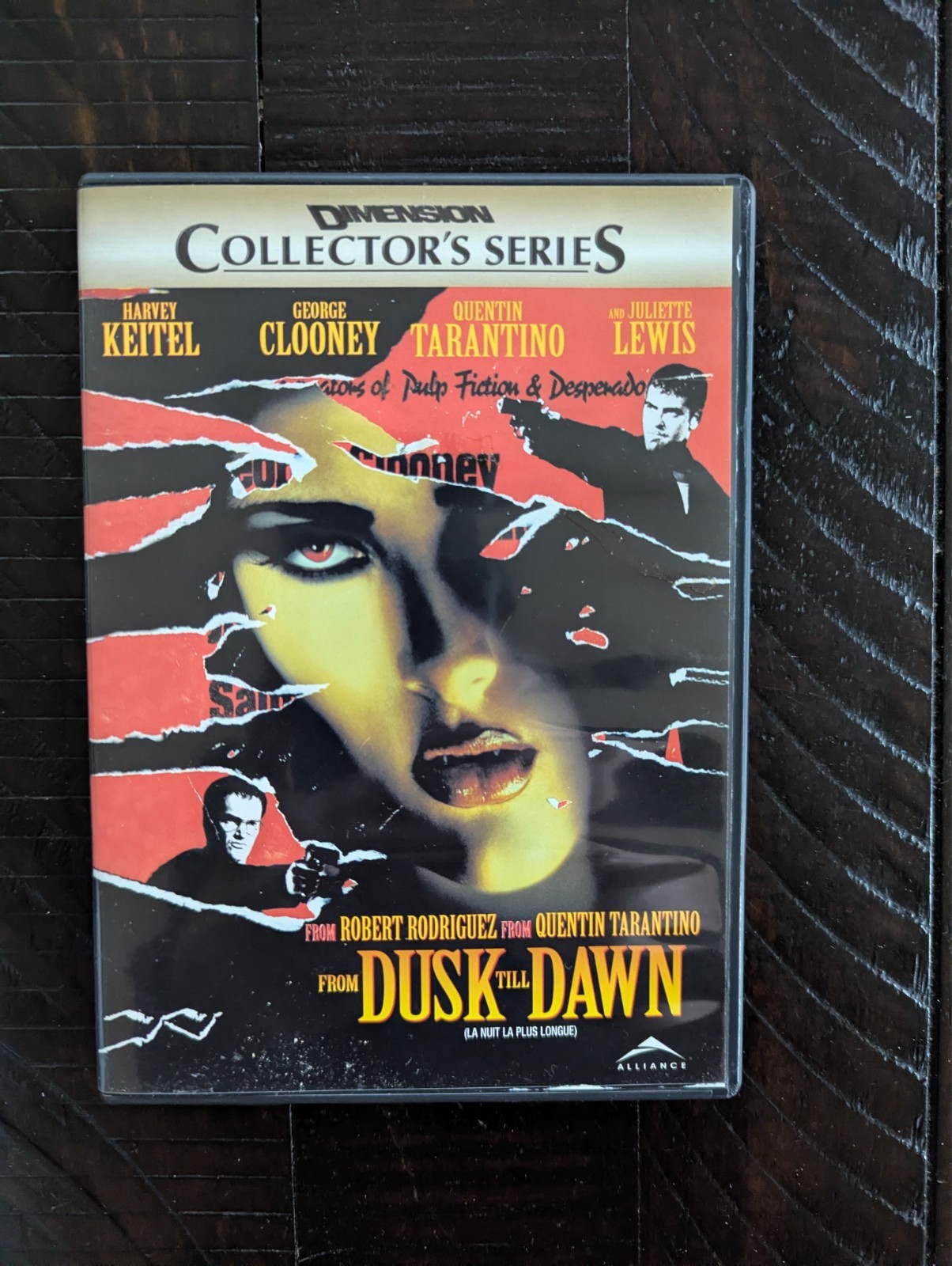 From Dusk Till Dawn DVD Clooney / Tarantino / Rodriguez 2-Disc Cult Horror