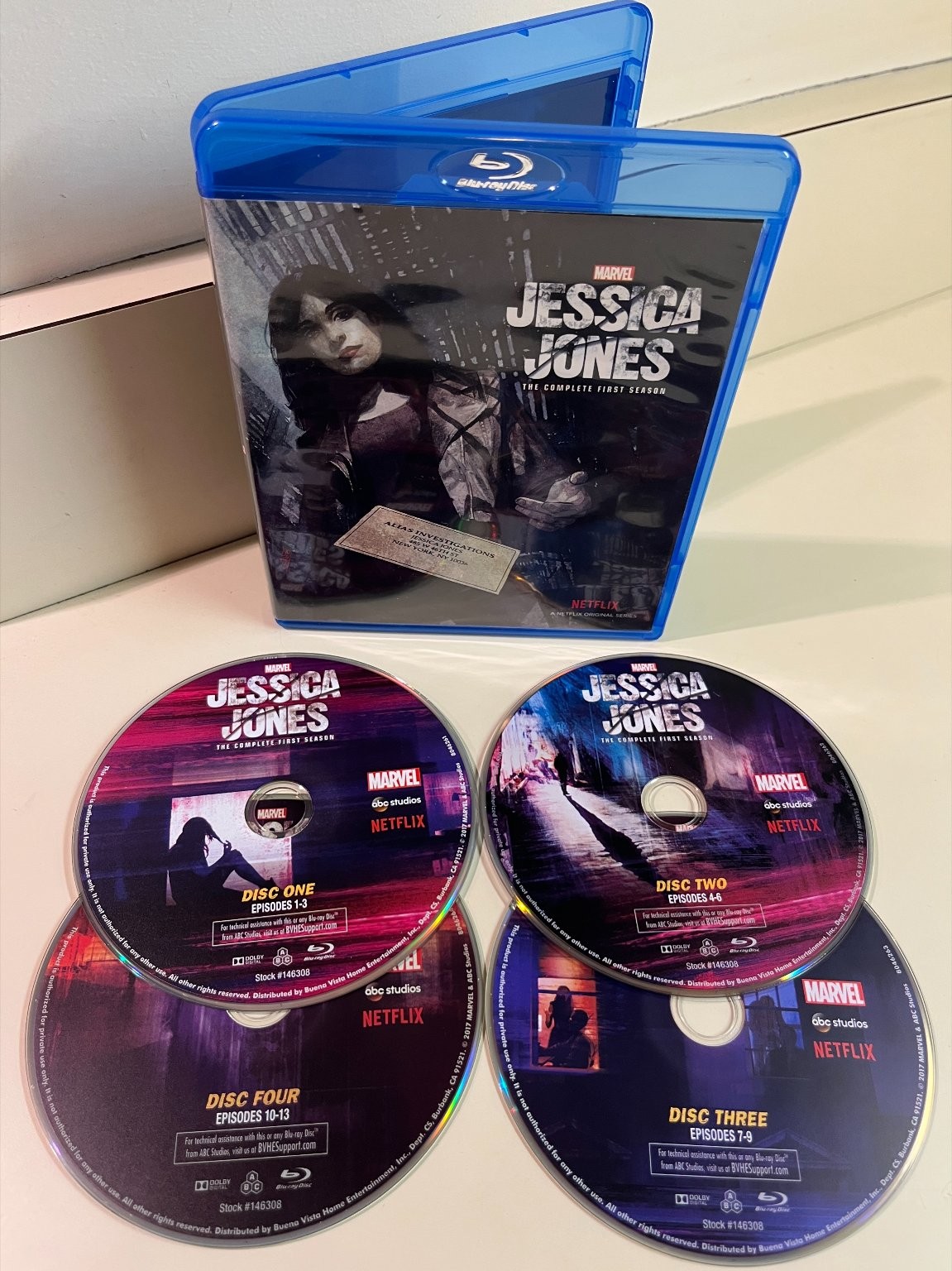 Marvel Jessica Jones: The Complete First Season Blu-ray, Netflix, Krysten Ritter