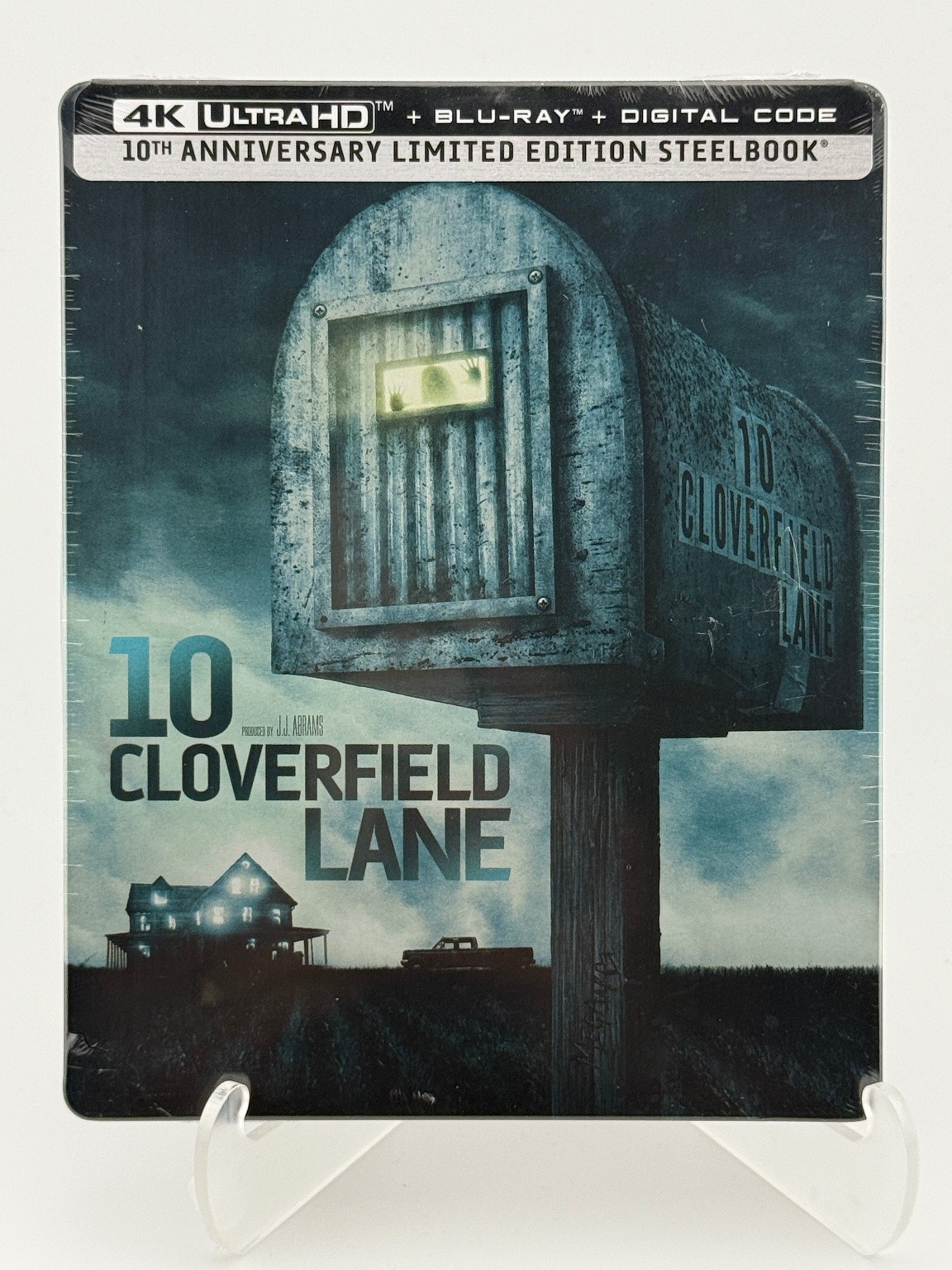 10 Cloverfield Lane (4K UHD Blu-ray 2016) NEW/Sealed Steelbook John Goodman