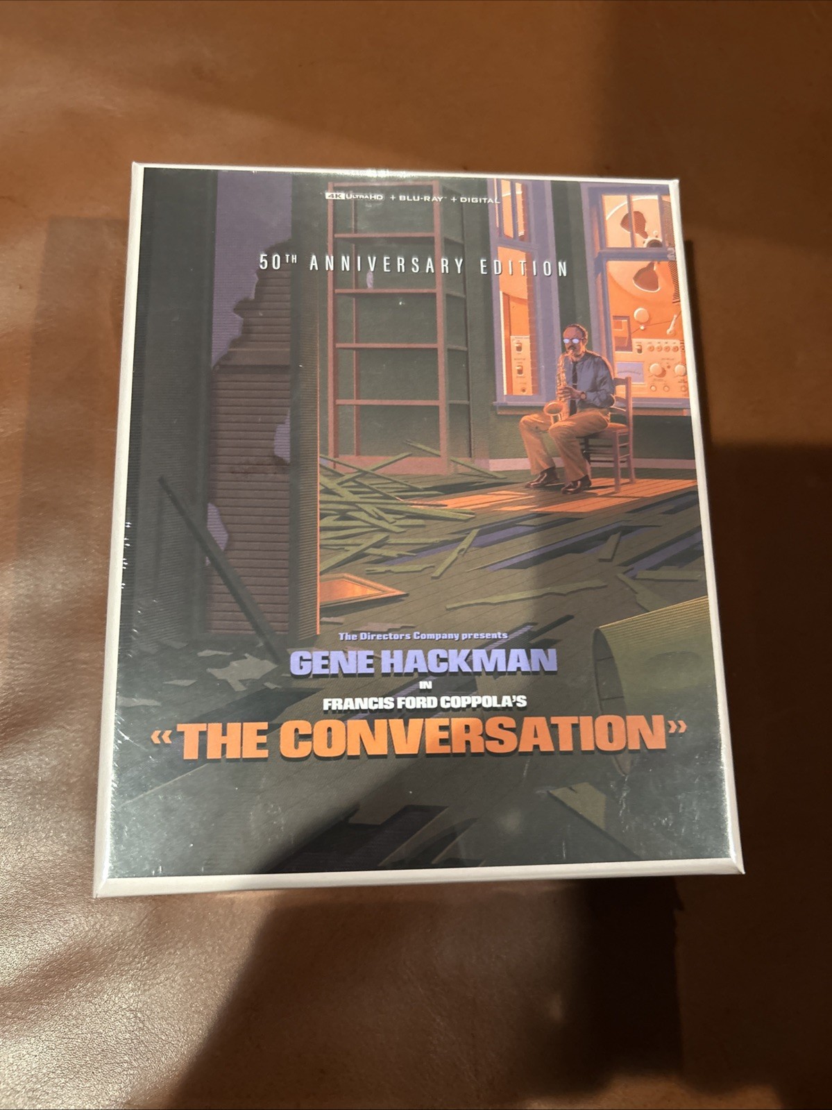 The Conversation 50th Anniversary Edition 4K UHD Steelbook Liosngate New Sealed