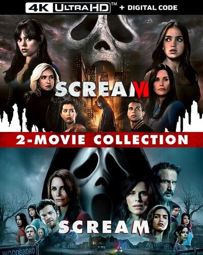 Scream VI + Scream (2022) 2-Movie Collection [New 4K UHD Blu-ray] 4K Mastering
