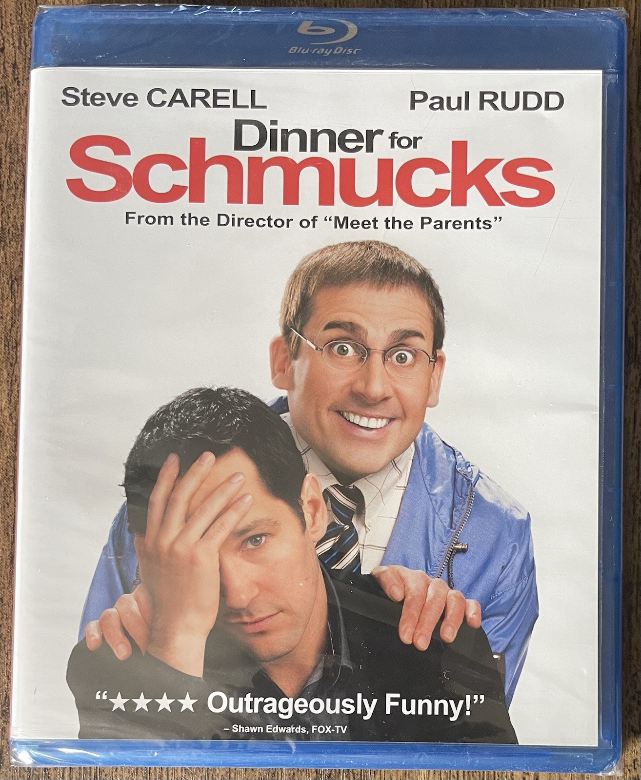 Dinner for Schmucks (Blu-ray, 2010) Steve Carell, Paul Rudd – Brand New, Sealed!