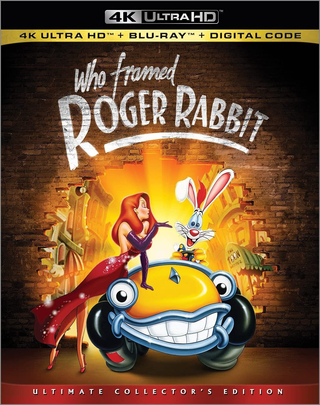 Who Framed Roger Rabbit? (4K / Blu-ray + Digital) New