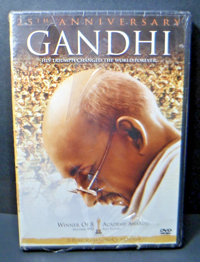 Gandhi ~ Two Disc 25th Anniversary Edition (DVD 1982 WS) Ben Kingsley -BRAND NEW