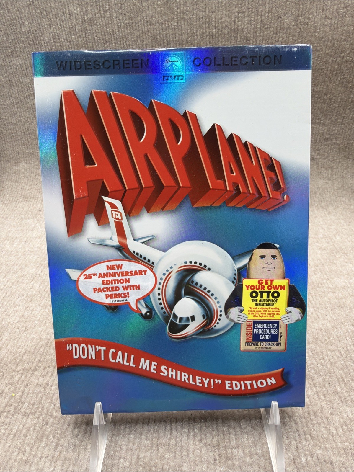 NEW Airplane (DVD, 1980) 25Th Anniversary Edition Widescreen Collection