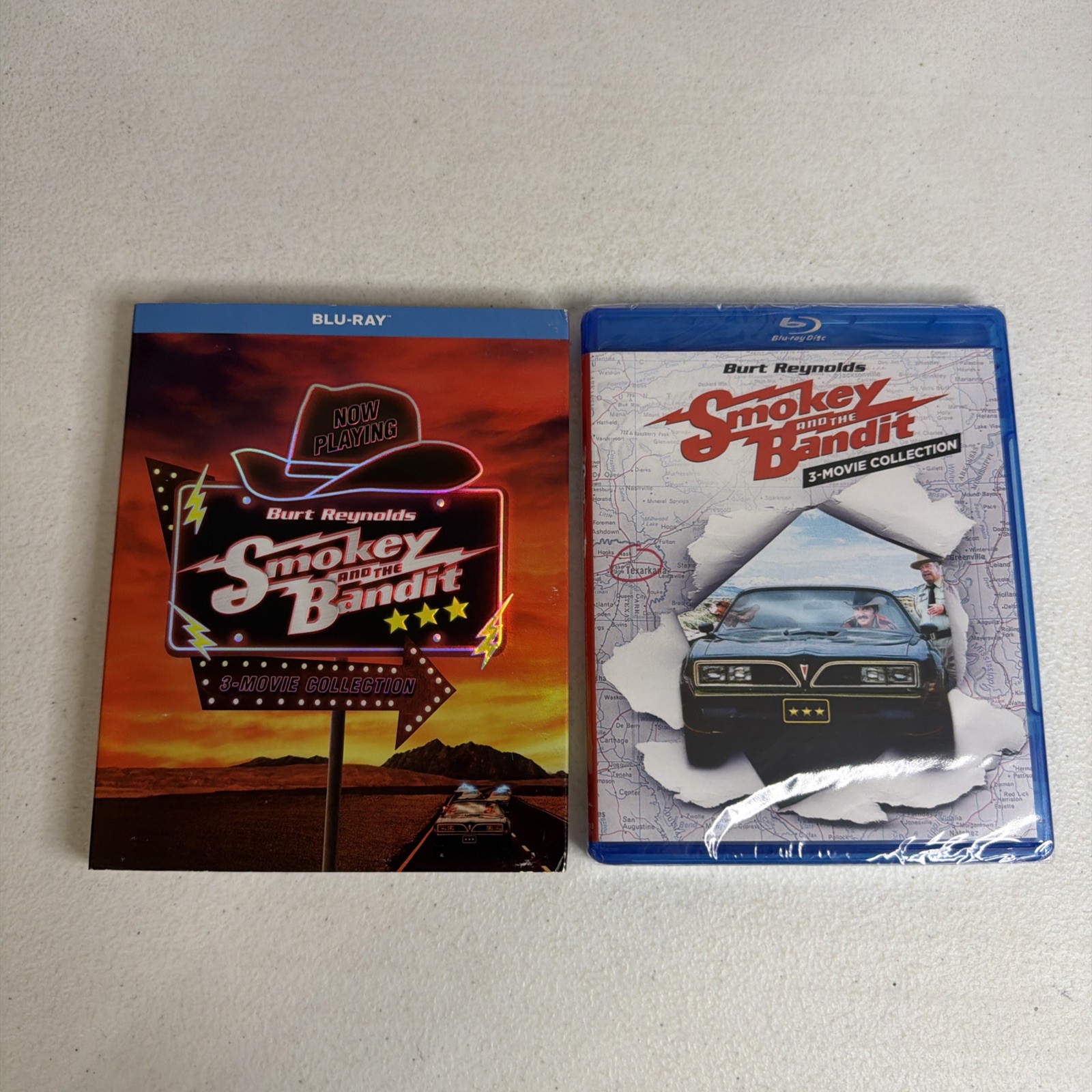 Smokey and the Bandit 1, 2, &3 Complete Collection Blu-ray RARE SLIPCOVER
