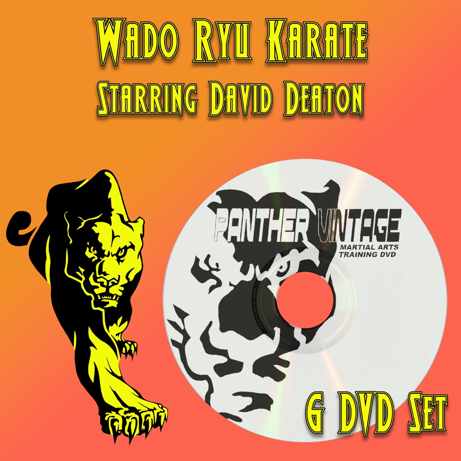 Wado Ryu Karate starring David Deaton (6 DVD Set)