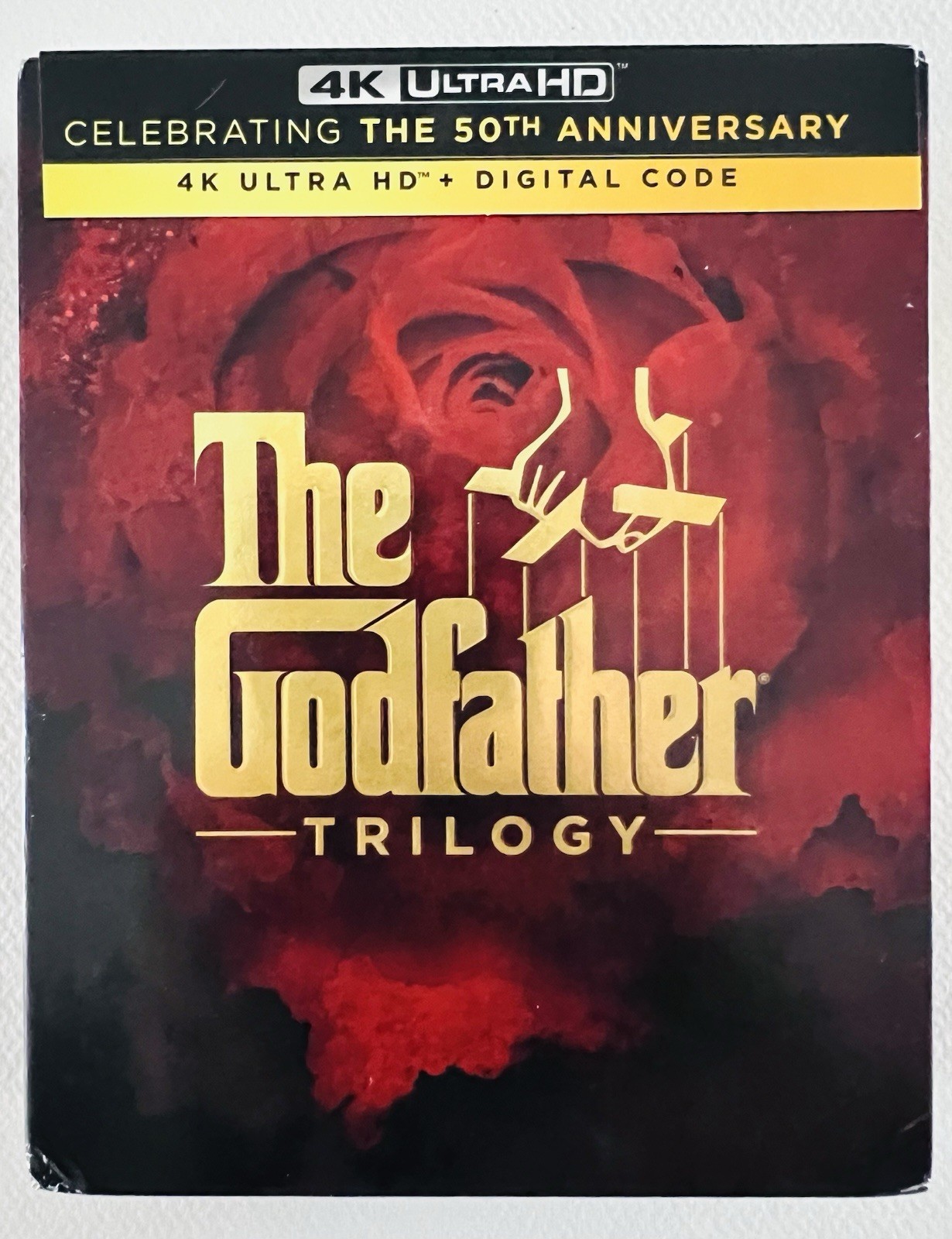 THE GODFATHER TRILOGY 50th Anniversary 4K + BLU-RAY Box Set – No Digital