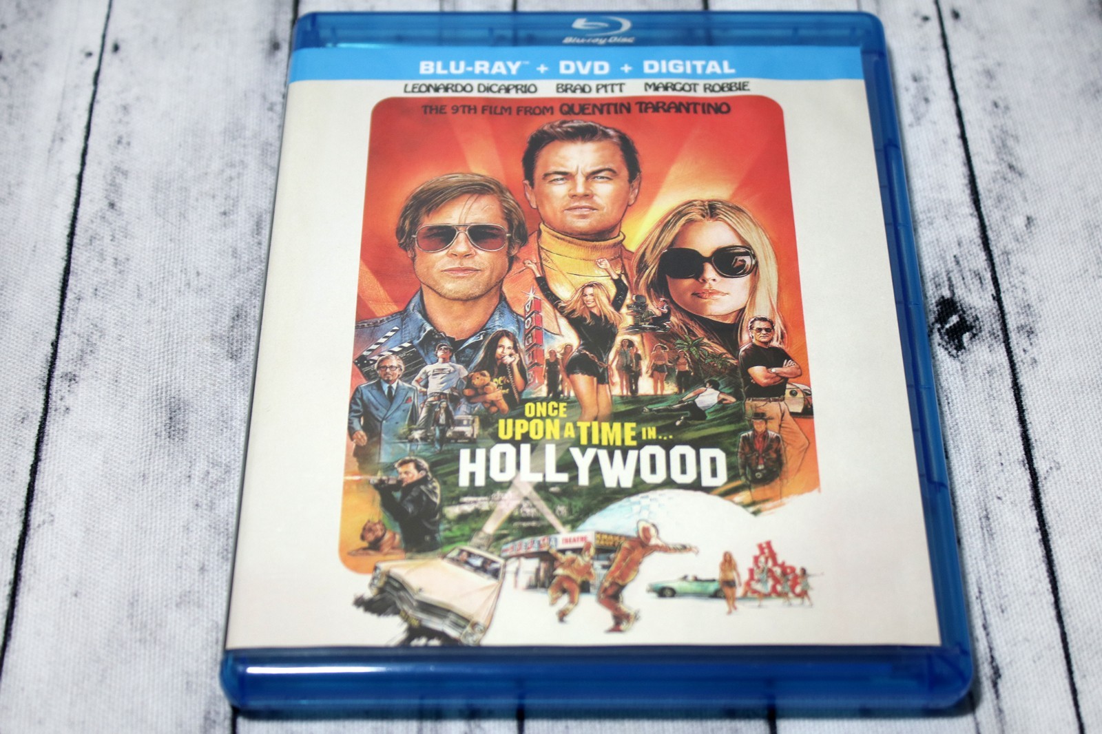 Once upon a Time in Hollywood [Blu-ray + DVD + Digital, 2019) No Digital