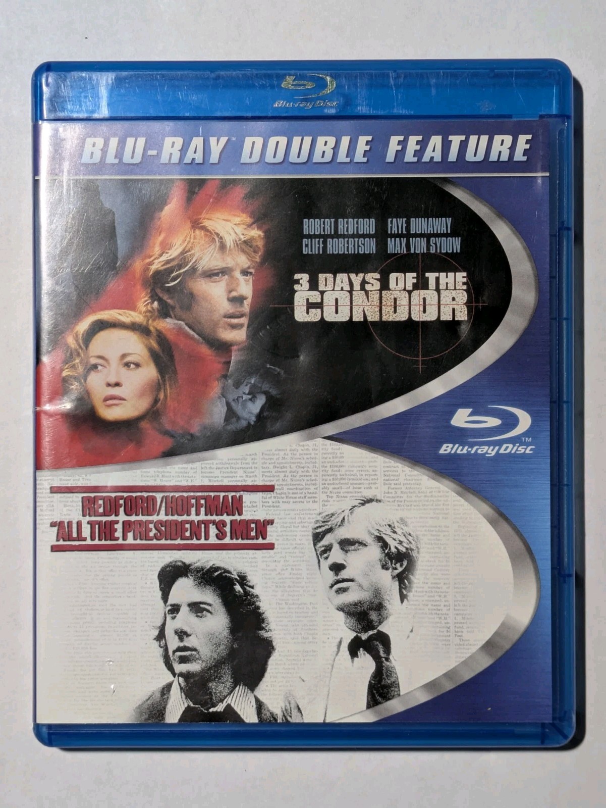 3 Days of the Condor/All the Presidents Men (Blu-ray) 2 Disc Set Robert Redford