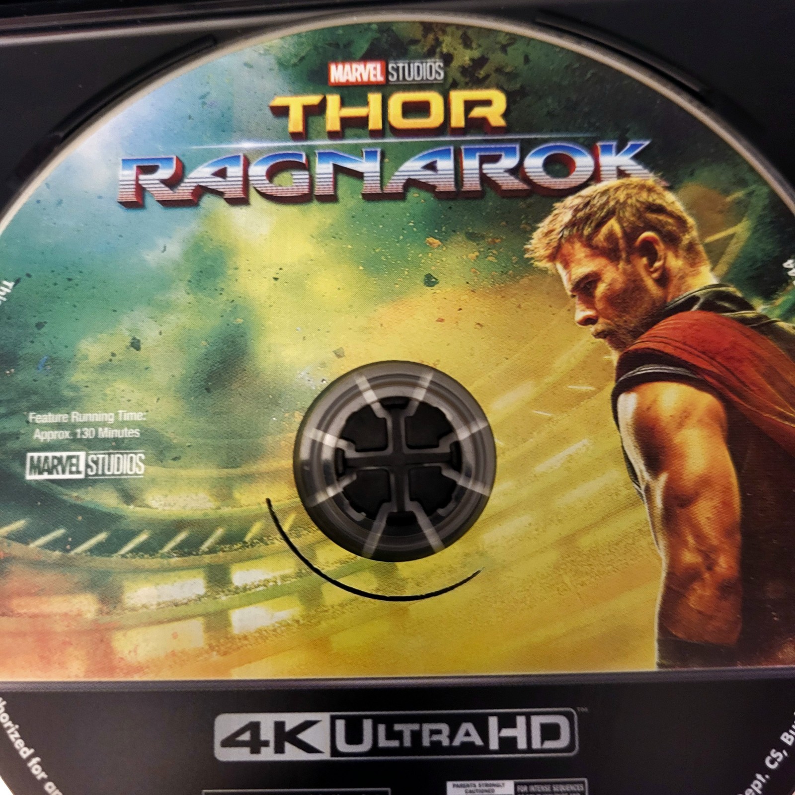 Thor: Ragnarok (2017) 4K UHD + Blu-ray, with Slipcover…No DC.