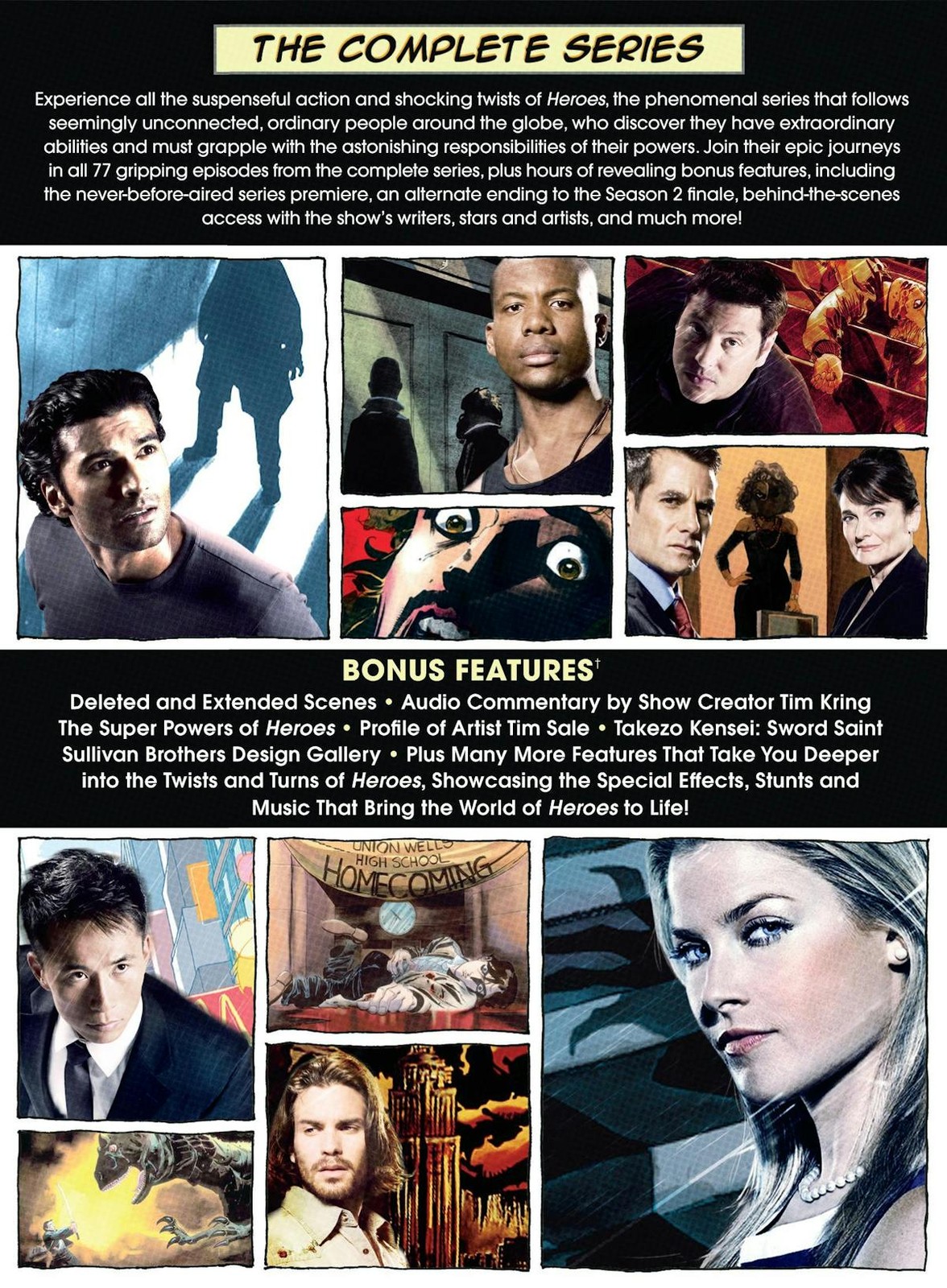 Heroes The Complete Collection DVD NEW