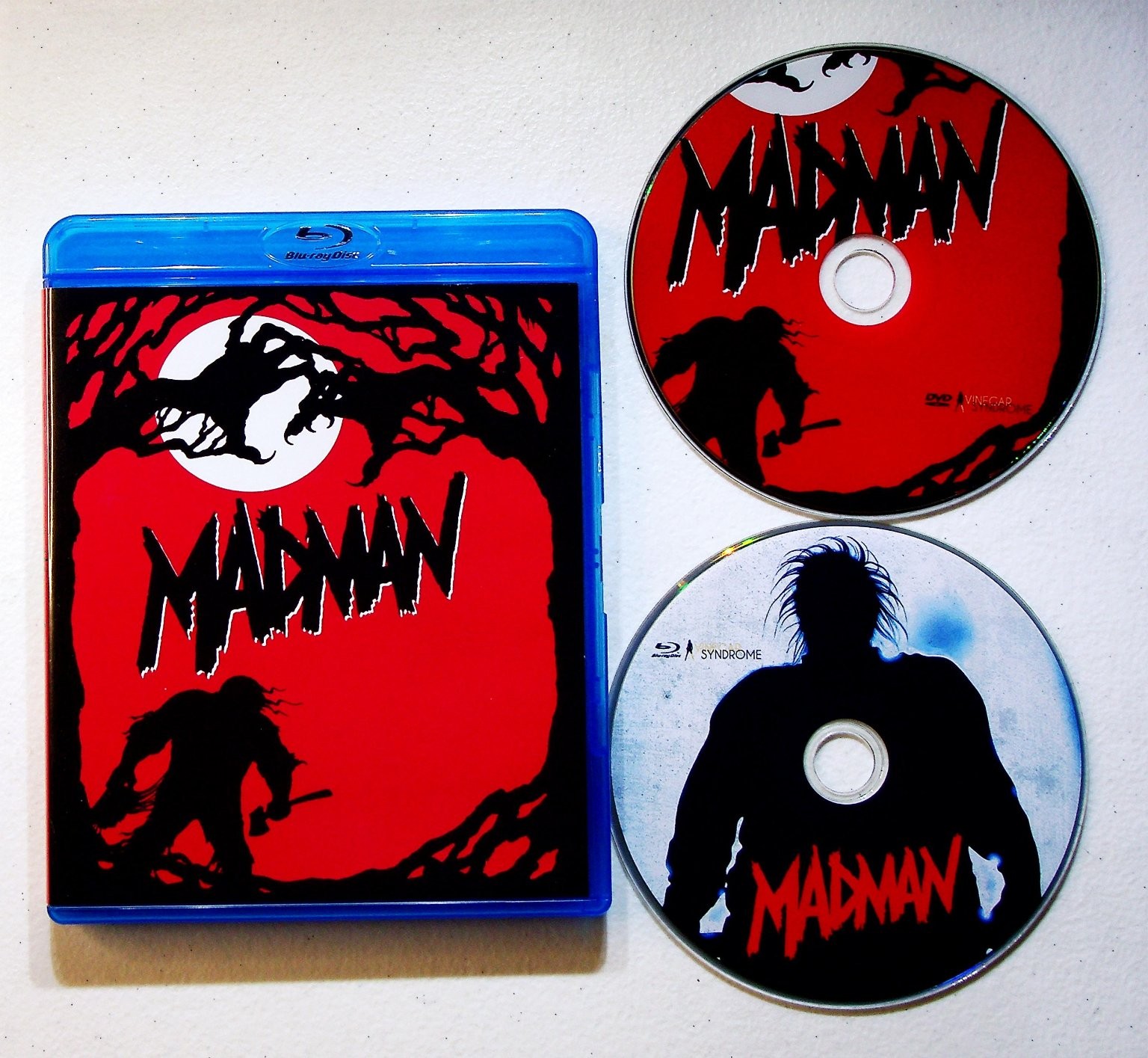 Madman Blu-ray DVD 1982 Vinegar Syndrome Horror Slasher Region A NTSC