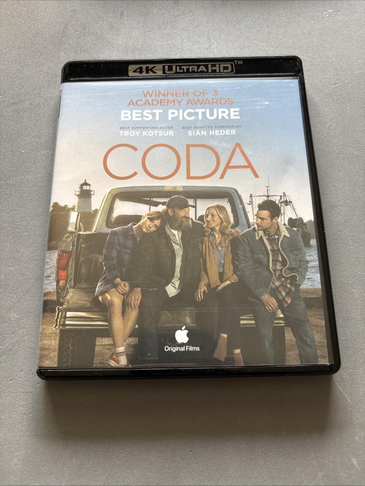 CODA 4K Ultra HD Blu-ray Apple TV Oscar Winning Best Picture