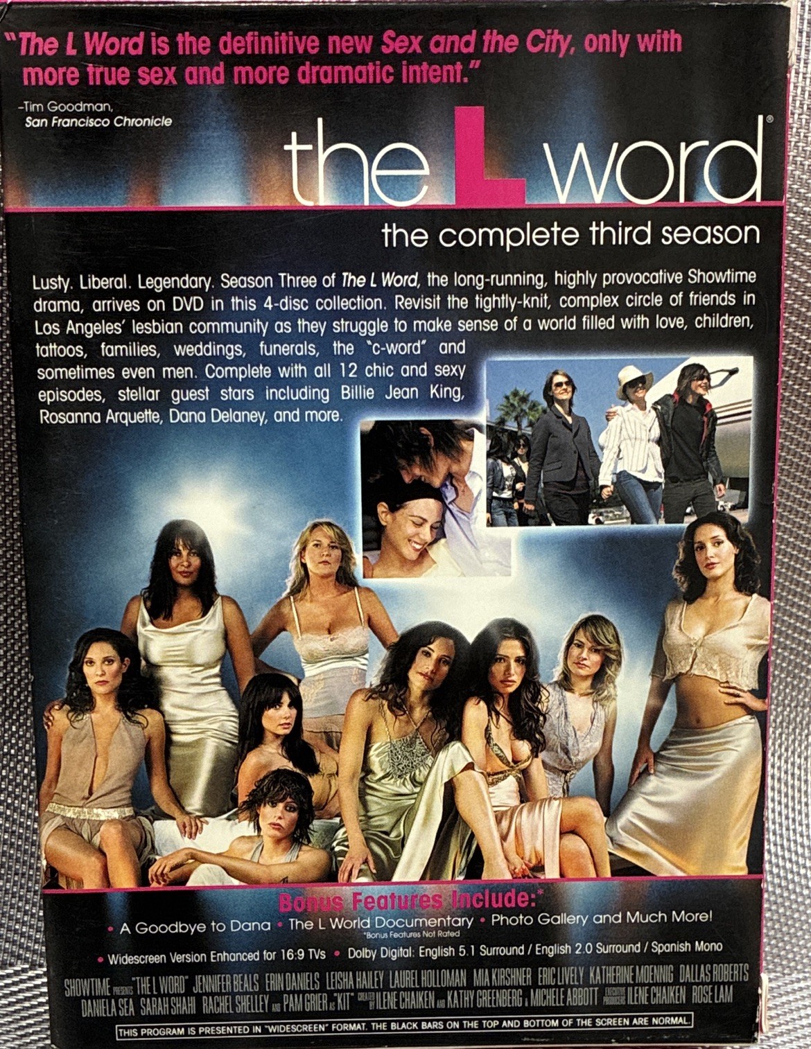 Showtime The L Word: The Complete Third Season (DVD) Box Set Widescreen