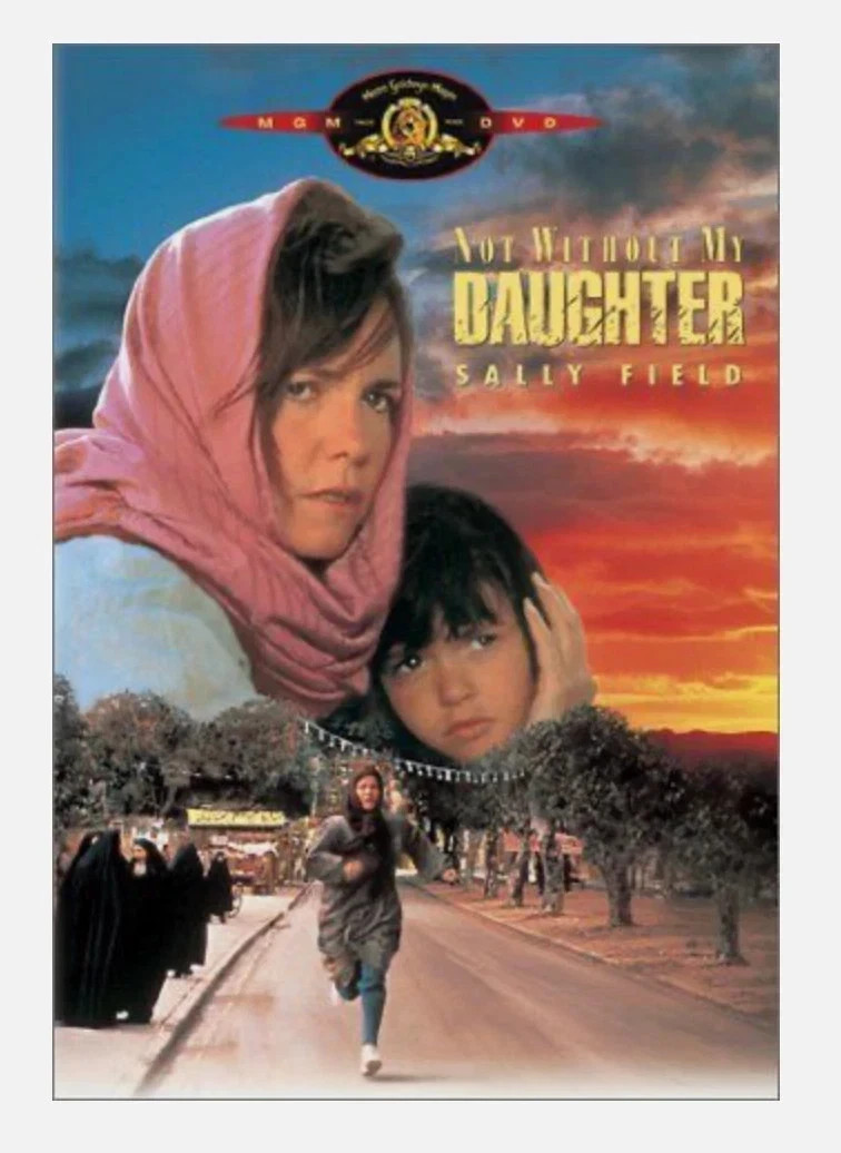 Not Without My Daughter (DVD, 1990, Widescreen) Disc Only