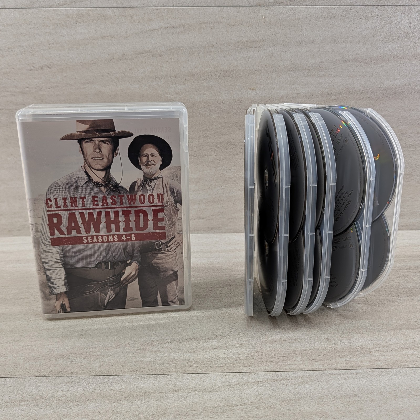 Rawhide The Complete Series DVD Box Set Clint Eastwood All 8 Seasons 59 Discs