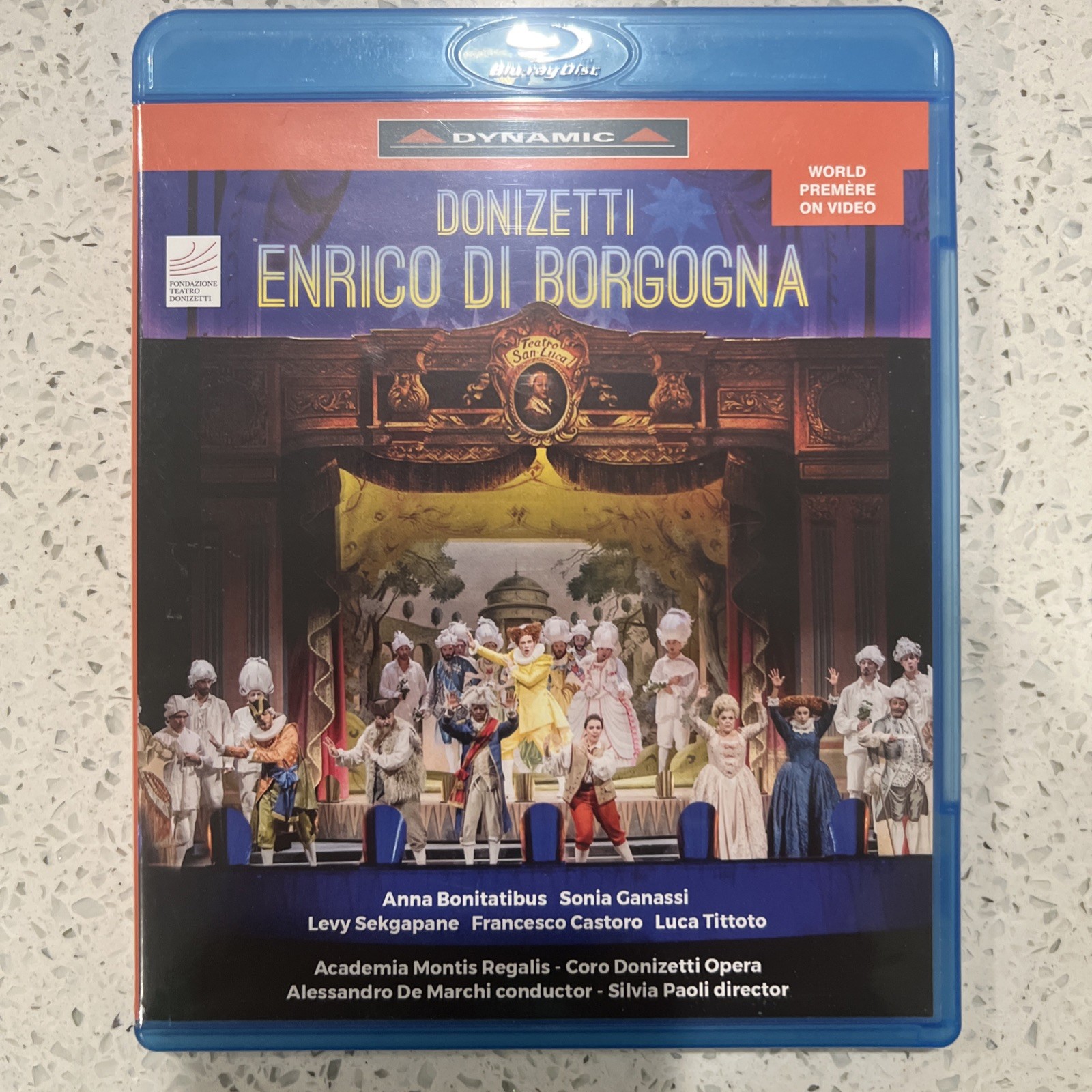 Enrico Di Borgogna (Blu-ray) MINT