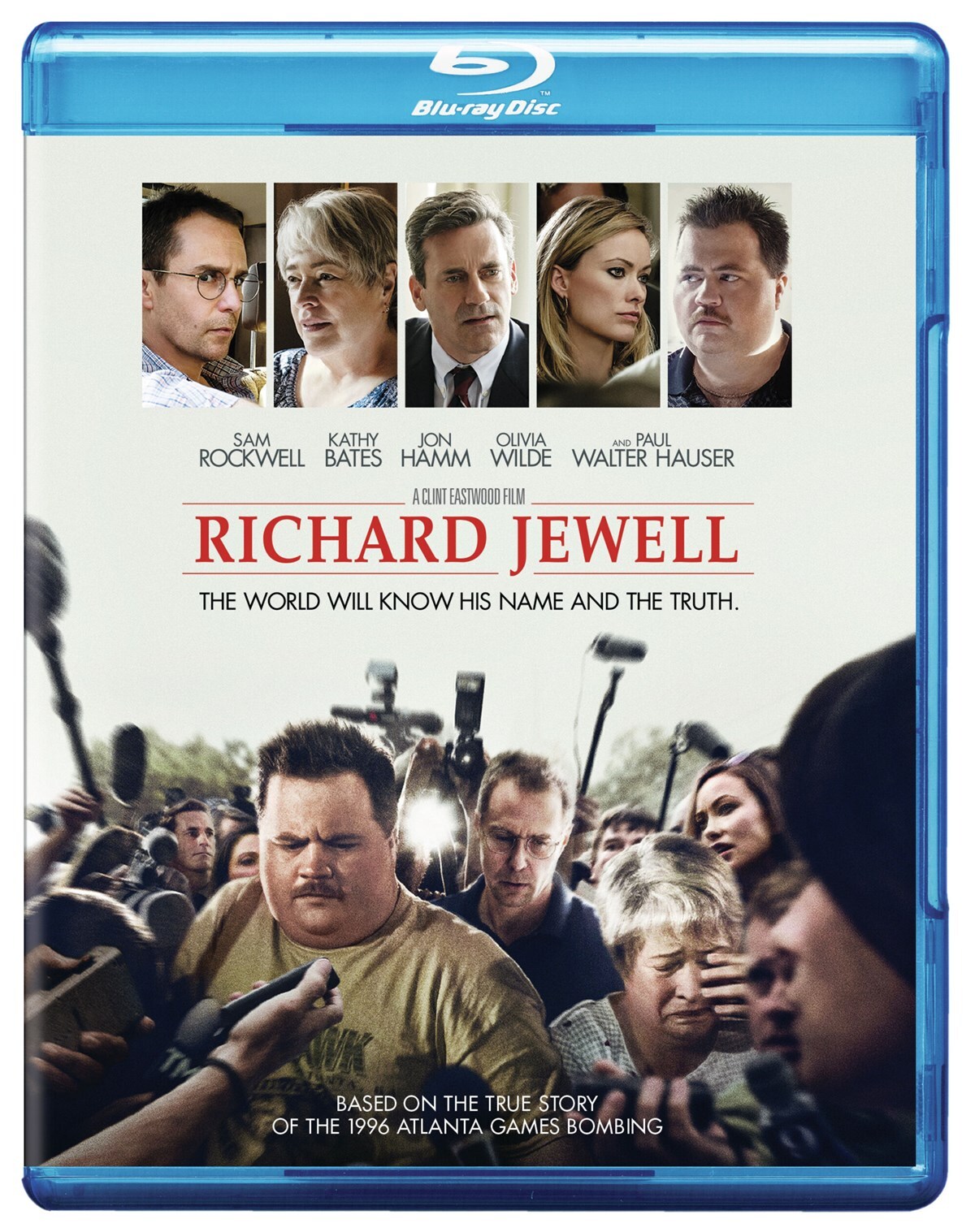Richard Jewell Blu-ray Paul Walter Hauser NEW