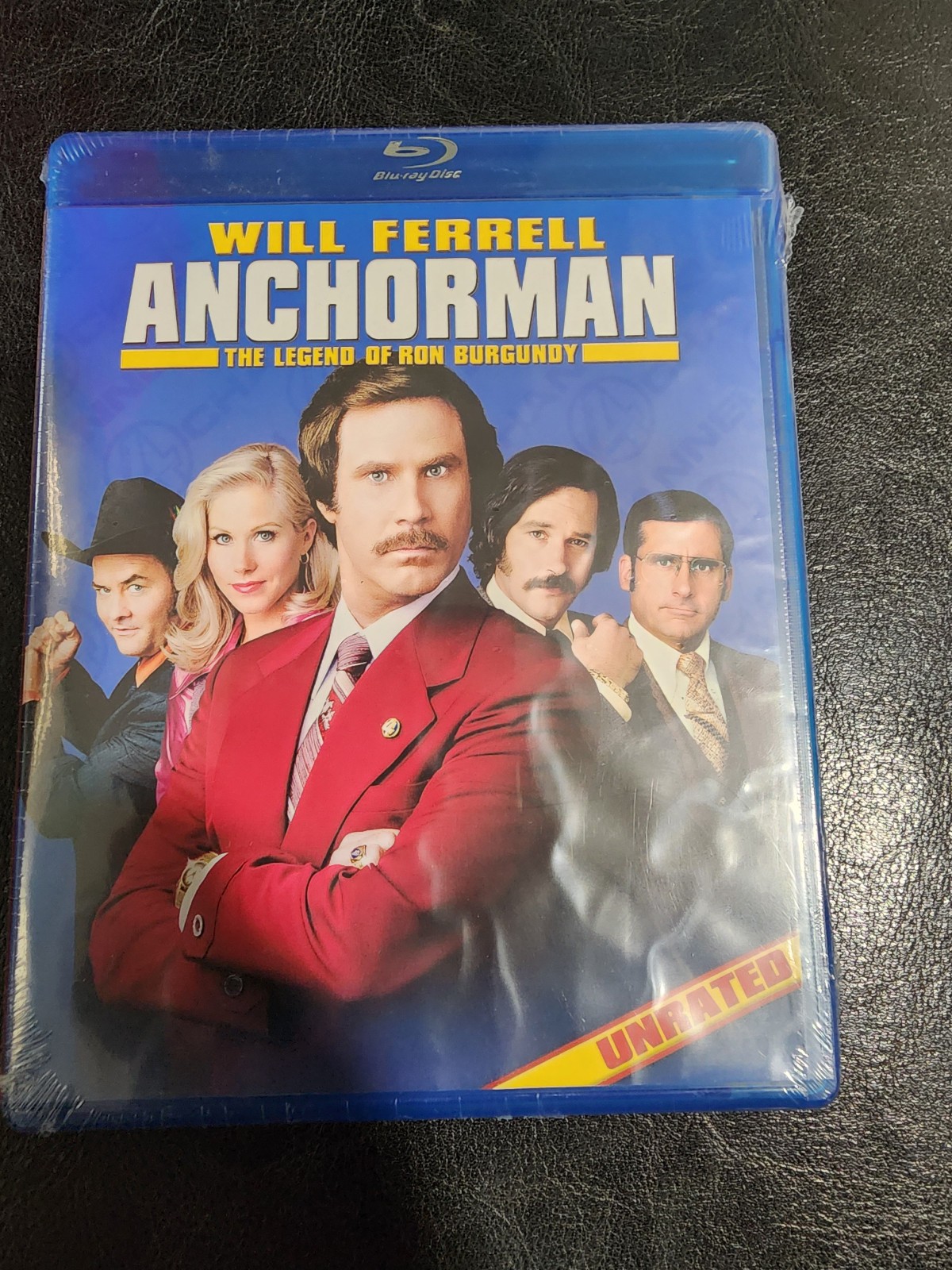 Anchorman: The Legend of Ron Burgundy (Blu-ray, 2004) Will Ferrell Brand NEW!